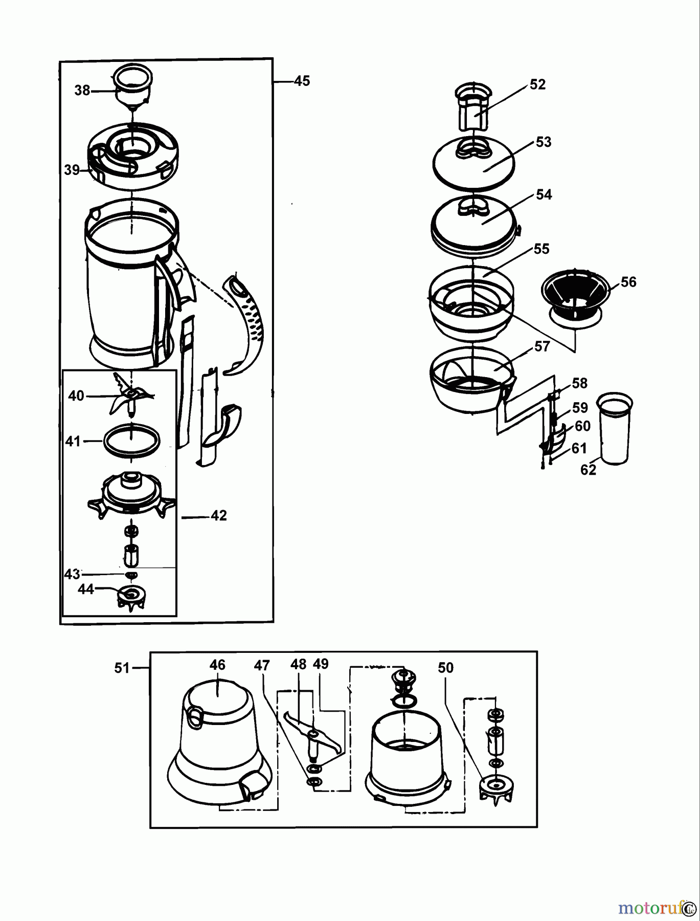 BLACK+DECKER HAUSHALT LEBENSMITTELZUBEREITUNG MIXER JBG60 Seite 2