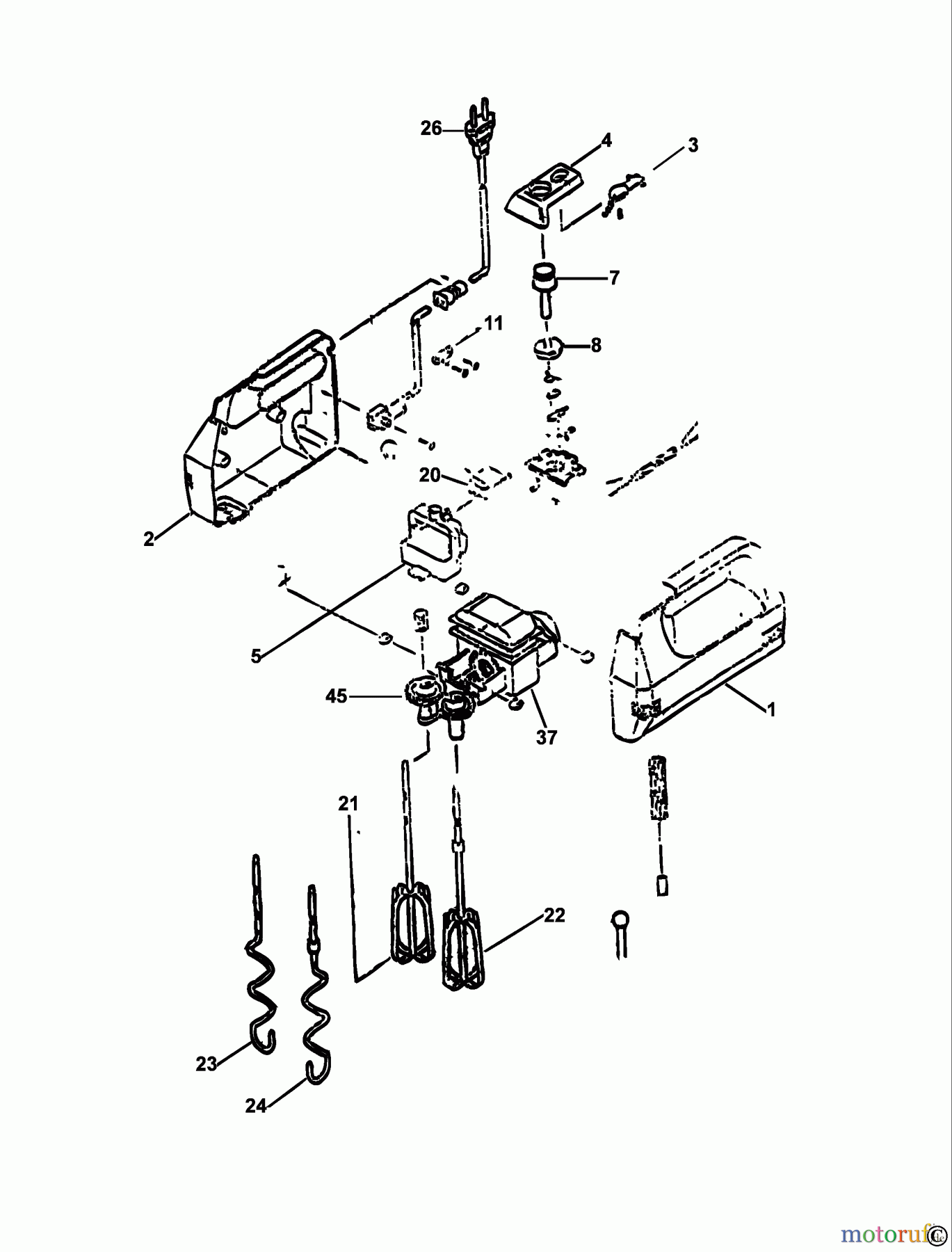 BLACK+DECKER HAUSHALT LEBENSMITTELZUBEREITUNG MISCHER M180 Seite 1