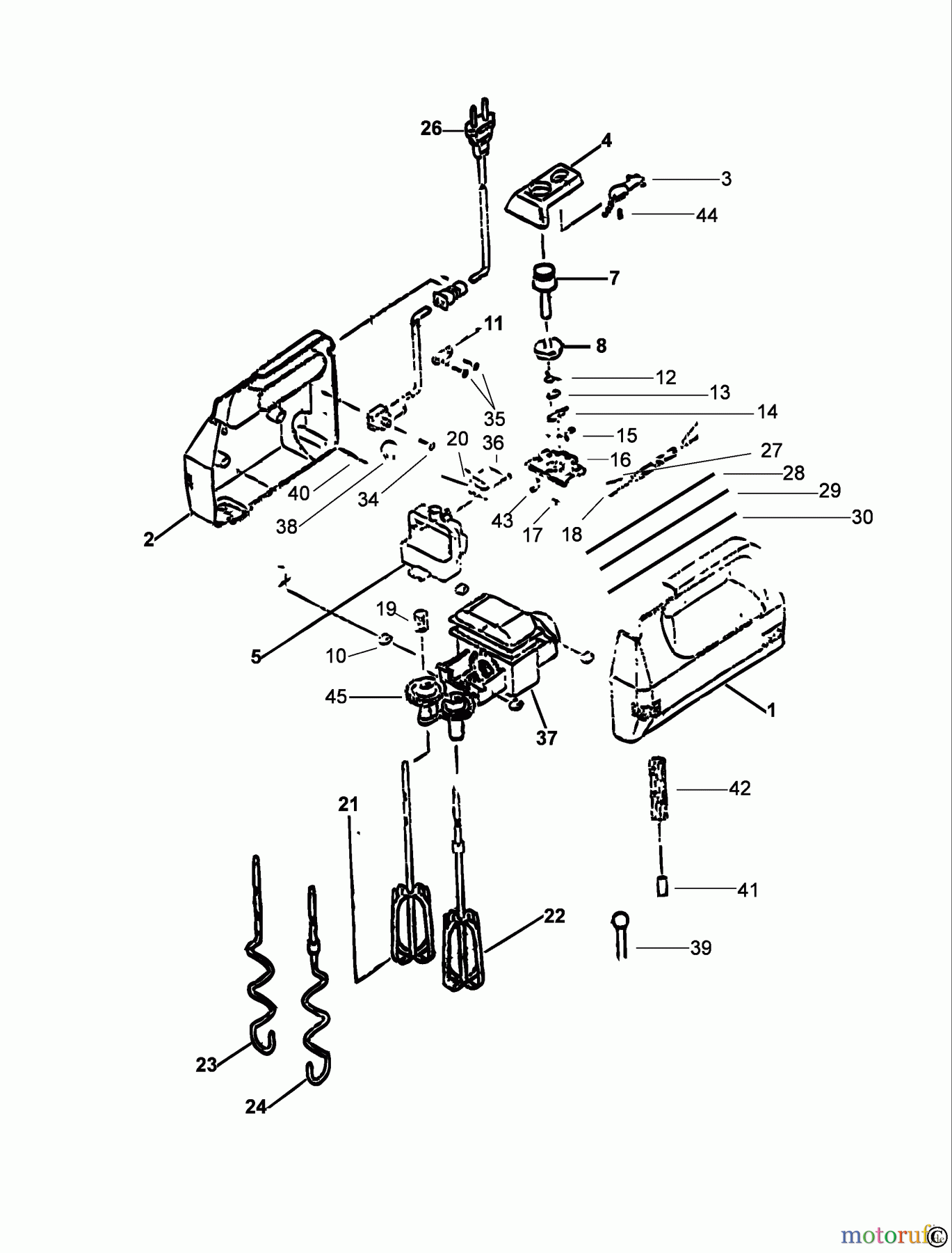 BLACK+DECKER HAUSHALT LEBENSMITTELZUBEREITUNG MISCHER M280 Seite 2