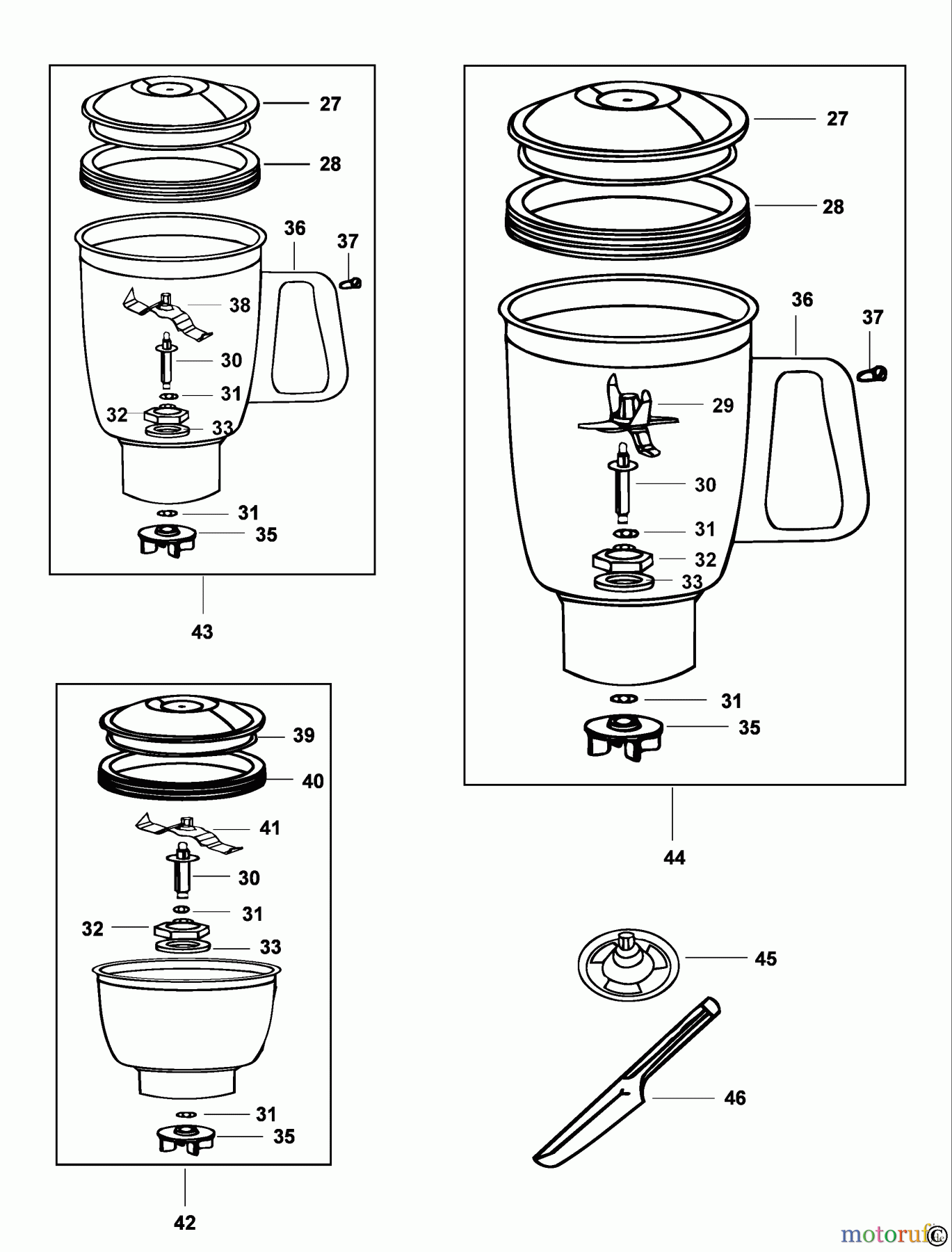  BLACK+DECKER HAUSHALT LEBENSMITTELZUBEREITUNG MIXER FG550 Seite 2