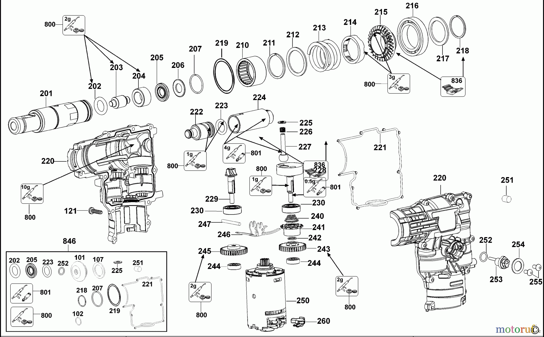 DEWALT Bohrhämmer Bohrhämmer SDS-PLUS DREHHAMMER DC212K Seite 2