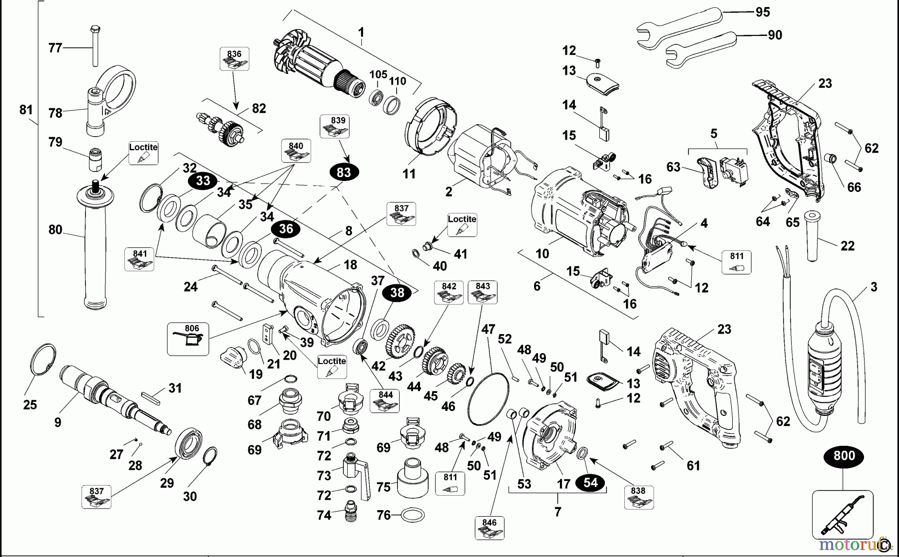  DEWALT Bohrmaschinen Kernbohrgeräte DIAMANT-BOHRER D21583K Seite 1