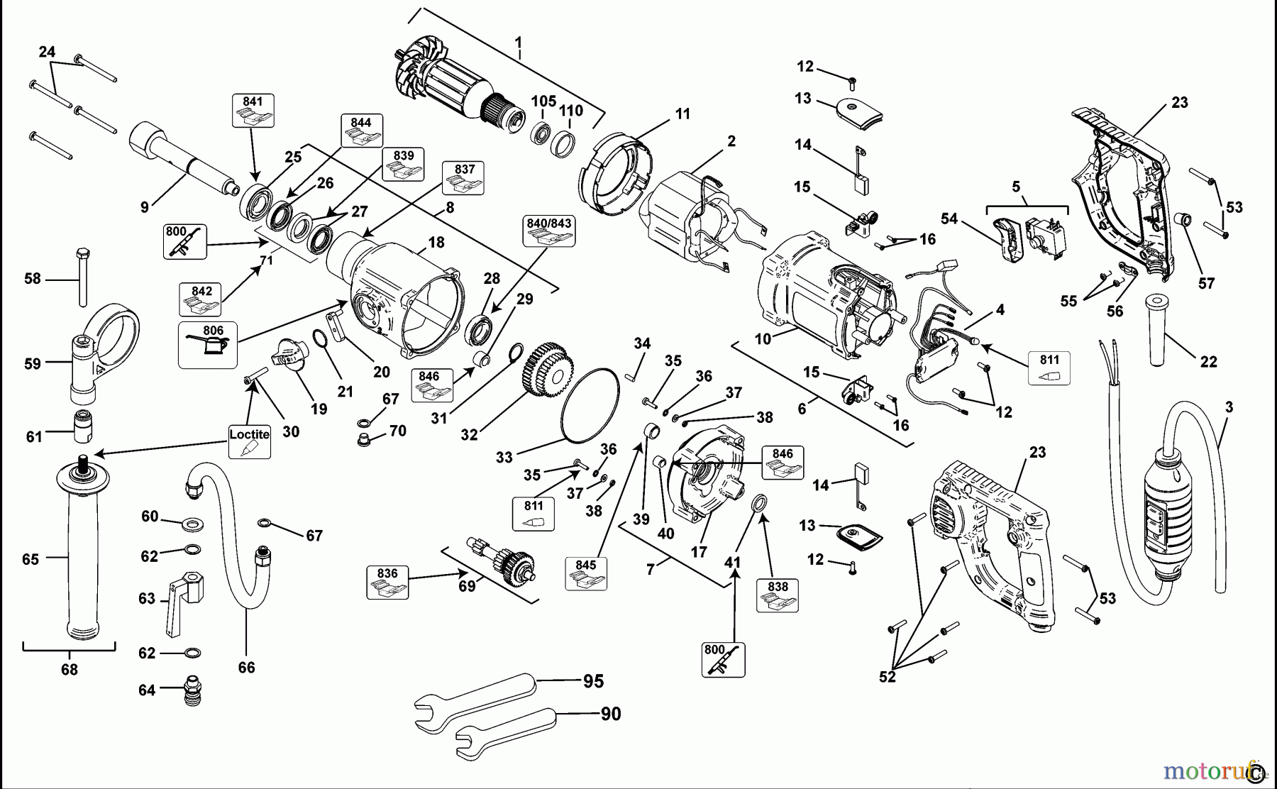 DEWALT Bohrmaschinen Kernbohrgeräte DIAMANT-BOHRER D21582K Seite 1