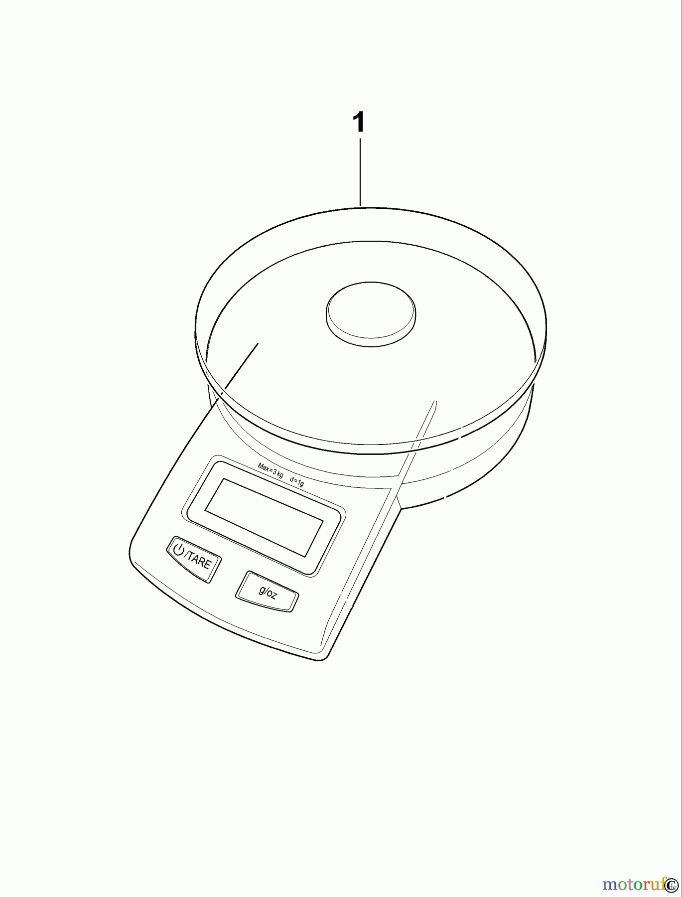 BLACK+DECKER HAUSHALT LEBENSMITTELZUBEREITUNG KÜCHENWAAGE SK2000 Seite 1