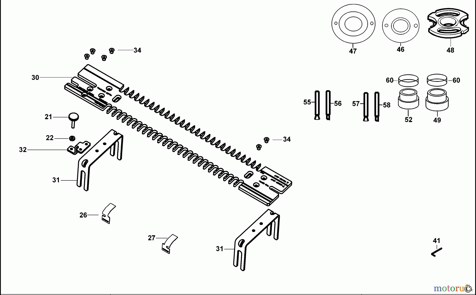  DEWALT ANBAUTEILE & ZUBEHÖR DOVETAIL JIGS SCHWALB.SCHWANZHALT. DE6215 Seite 1