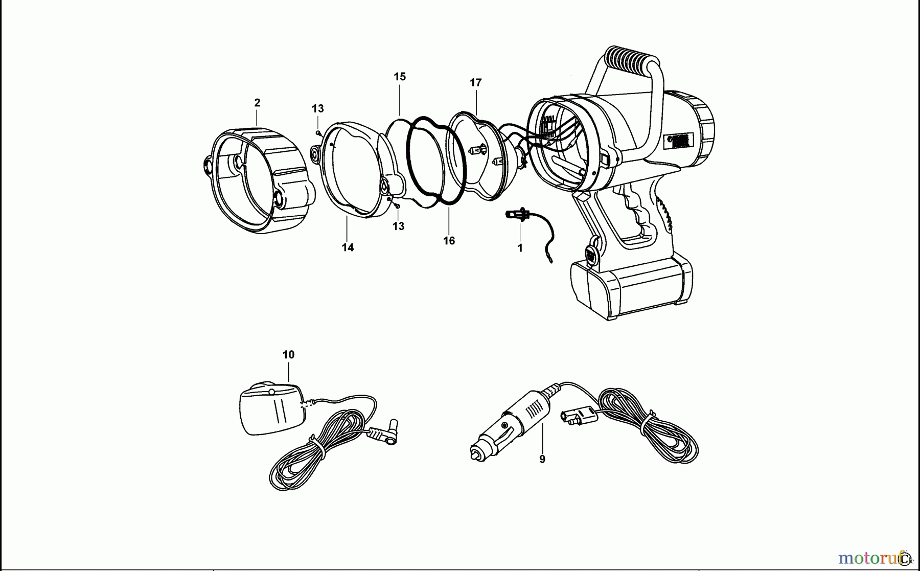 BLACK+DECKER INNENAUSSTATTUNG AUTOPFLEGE & MINIHANDWERK TORCH BDV158 Seite 1