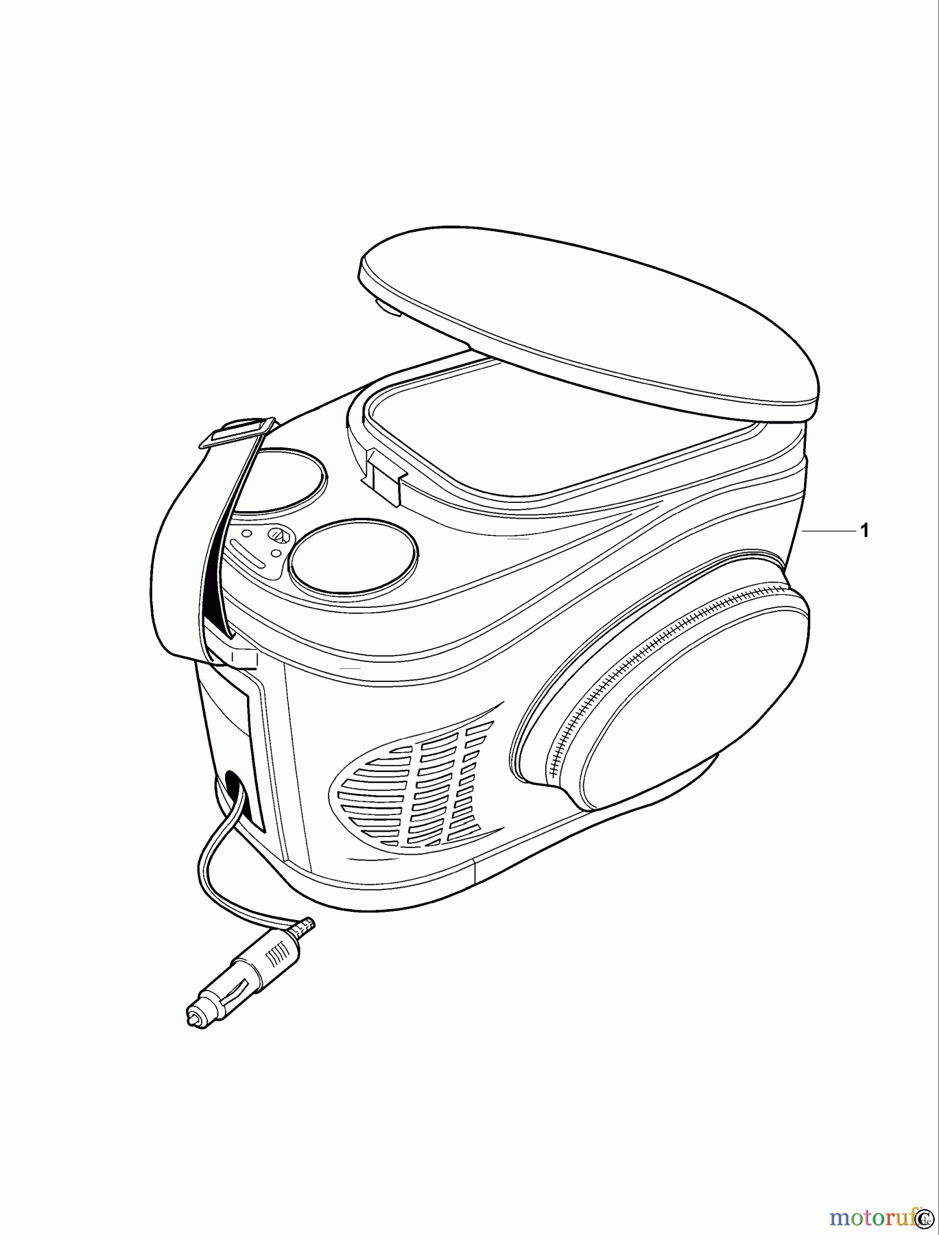 BLACK+DECKER INNENAUSSTATTUNG AUTOPFLEGE & MINIHANDWERK REISEKÜHLBOX BDV212F Seite 1
