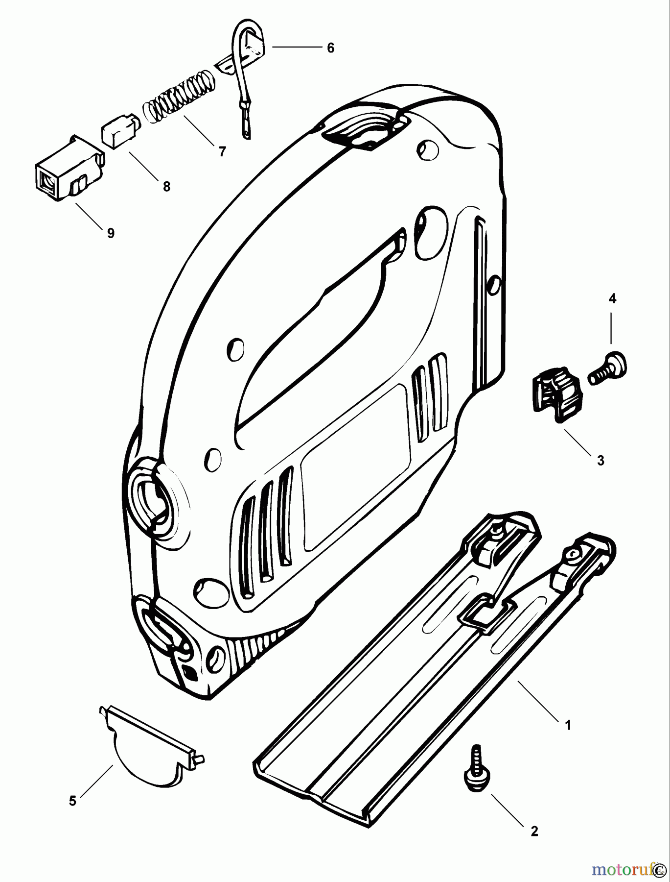  BLACK+DECKER INNENAUSSTATTUNG SÄGE STICHSÄGE HM7552 Seite 1
