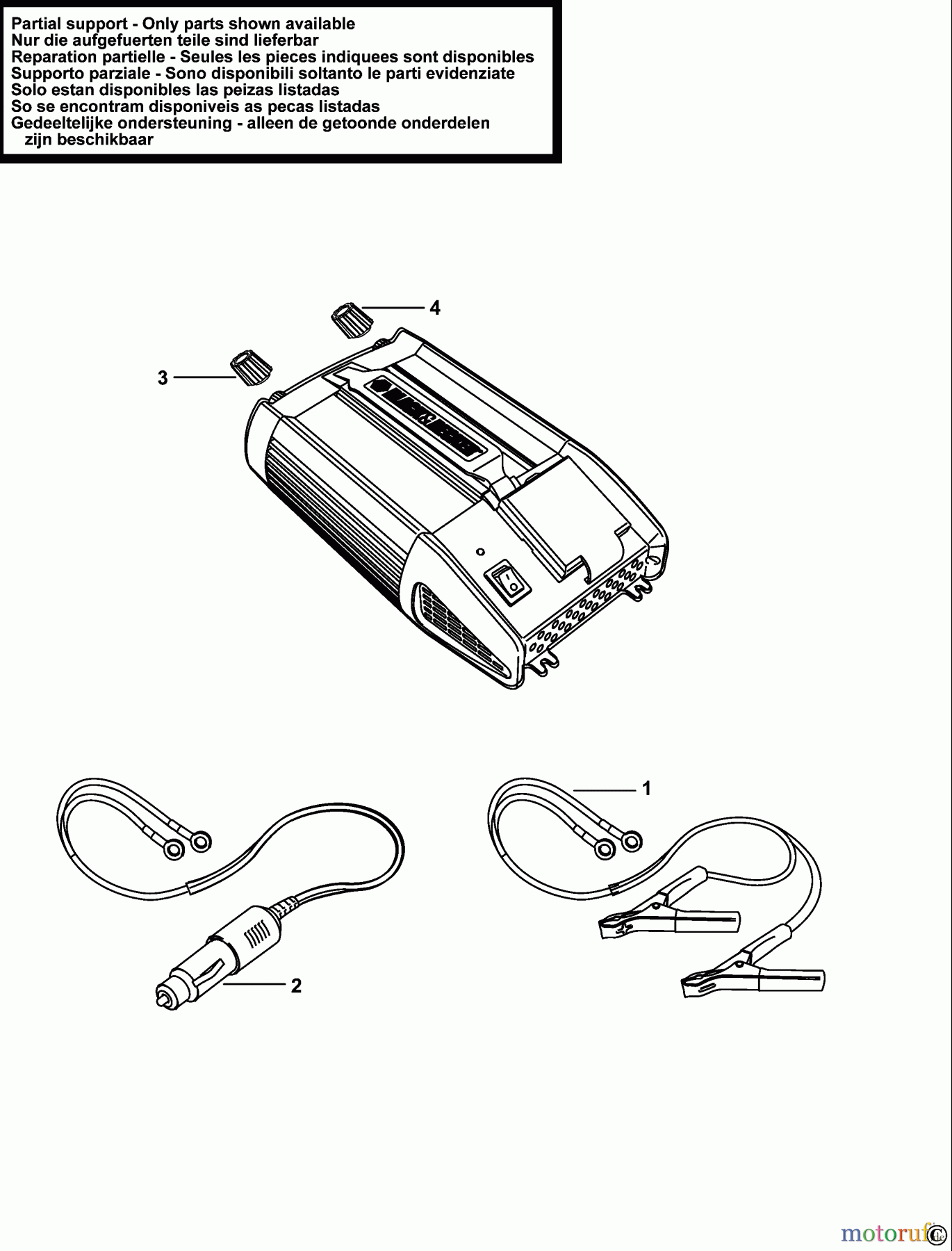  BLACK+DECKER INNENAUSSTATTUNG AUTOPFLEGE & MINIHANDWERK SPANNUNGSWANDLER BDV066 Seite 1