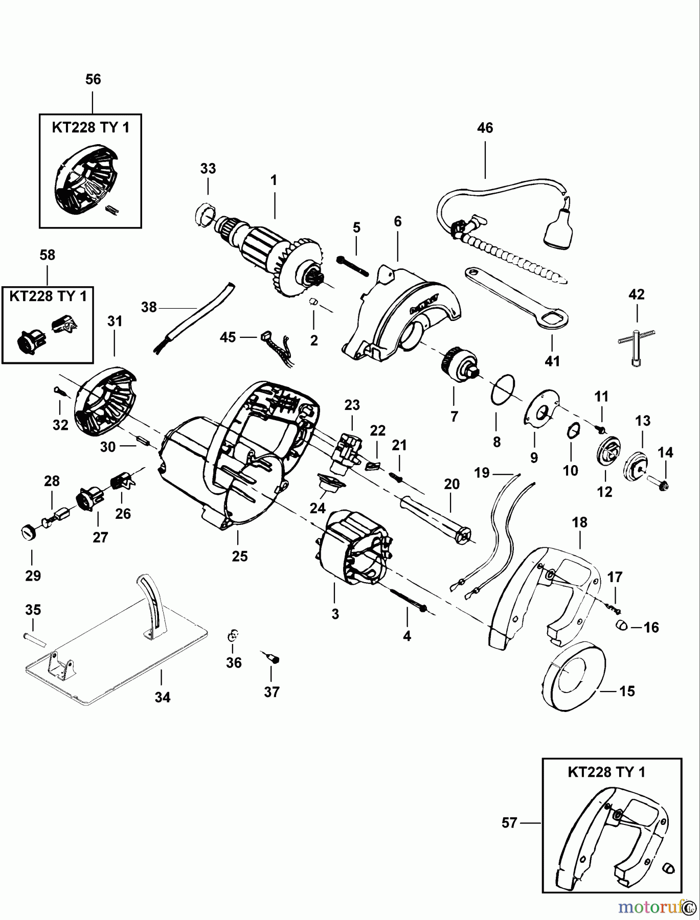  BLACK+DECKER INNENAUSSTATTUNG SÄGE FLIESENSCHNEIDER KT228 Seite 1