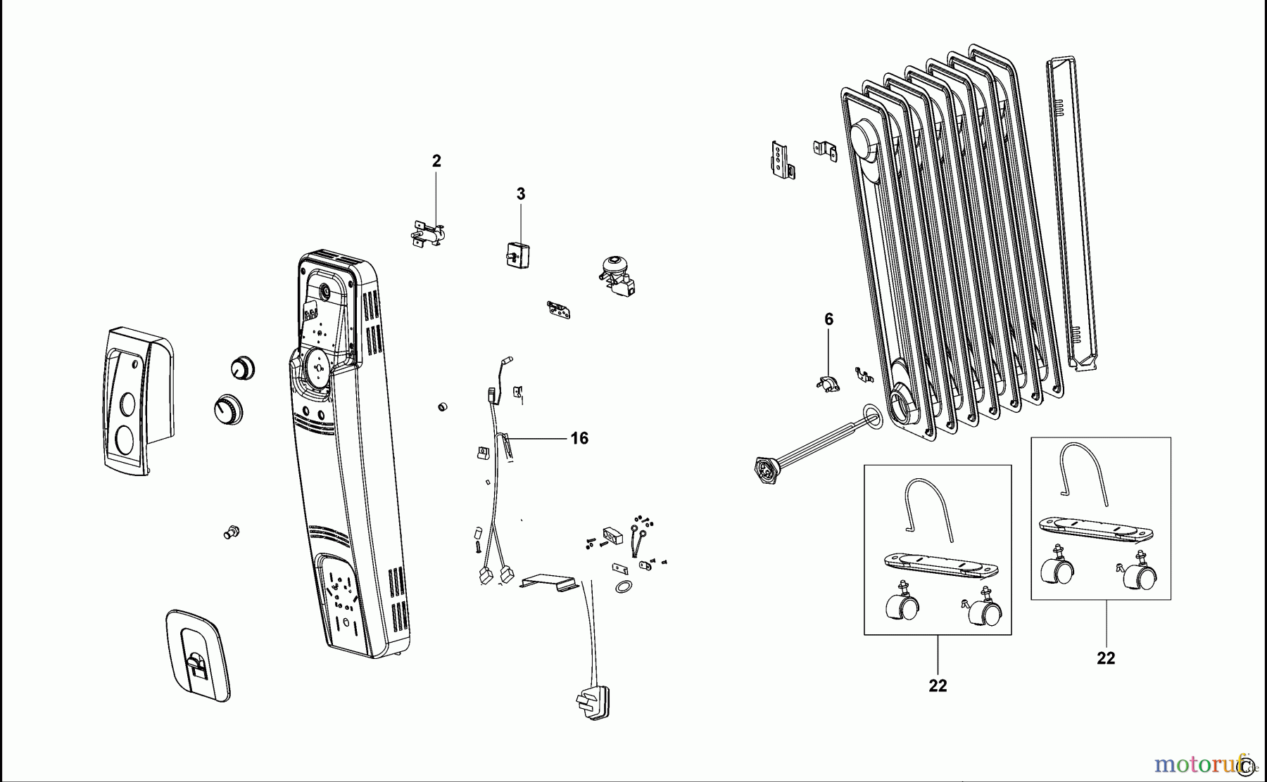 BLACK+DECKER HAUSHALT HEIZUNG ÖLHEIZKÖRPER OR09D Seite 1
