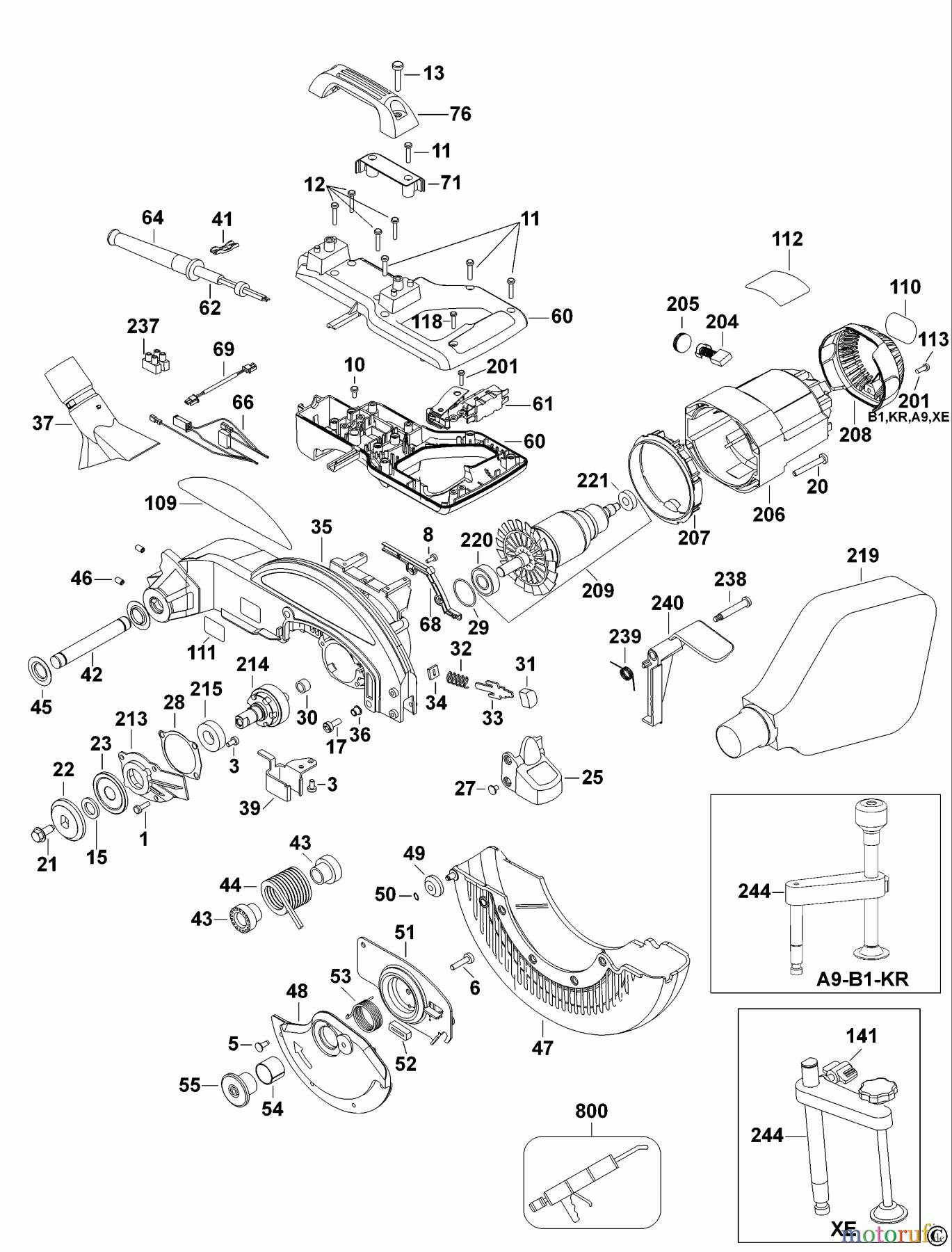 DEWALT HOLZARBEITEN Gehrungssägen GEHRUNGSSÄGE DW713 Seite 1