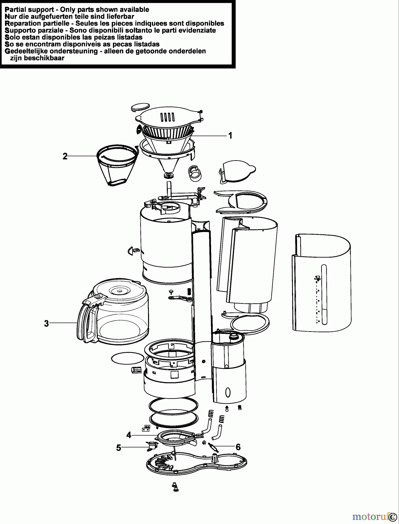 BLACK+DECKER HAUSHALT GETRÄNKE KAFFEEMASCHINE LCM82 Seite 1