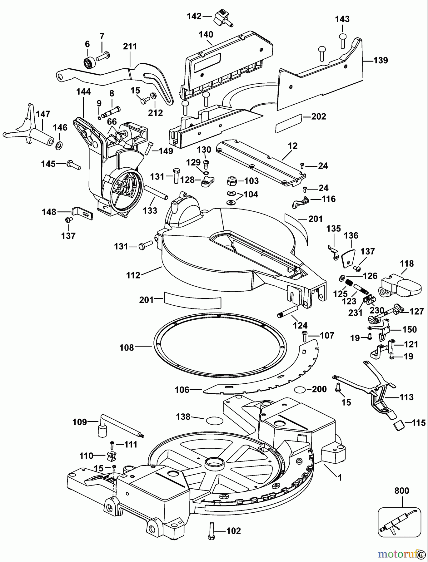 DEWALT HOLZARBEITEN Gehrungssägen GEHRUNGSSÄGE DW715 Seite 3