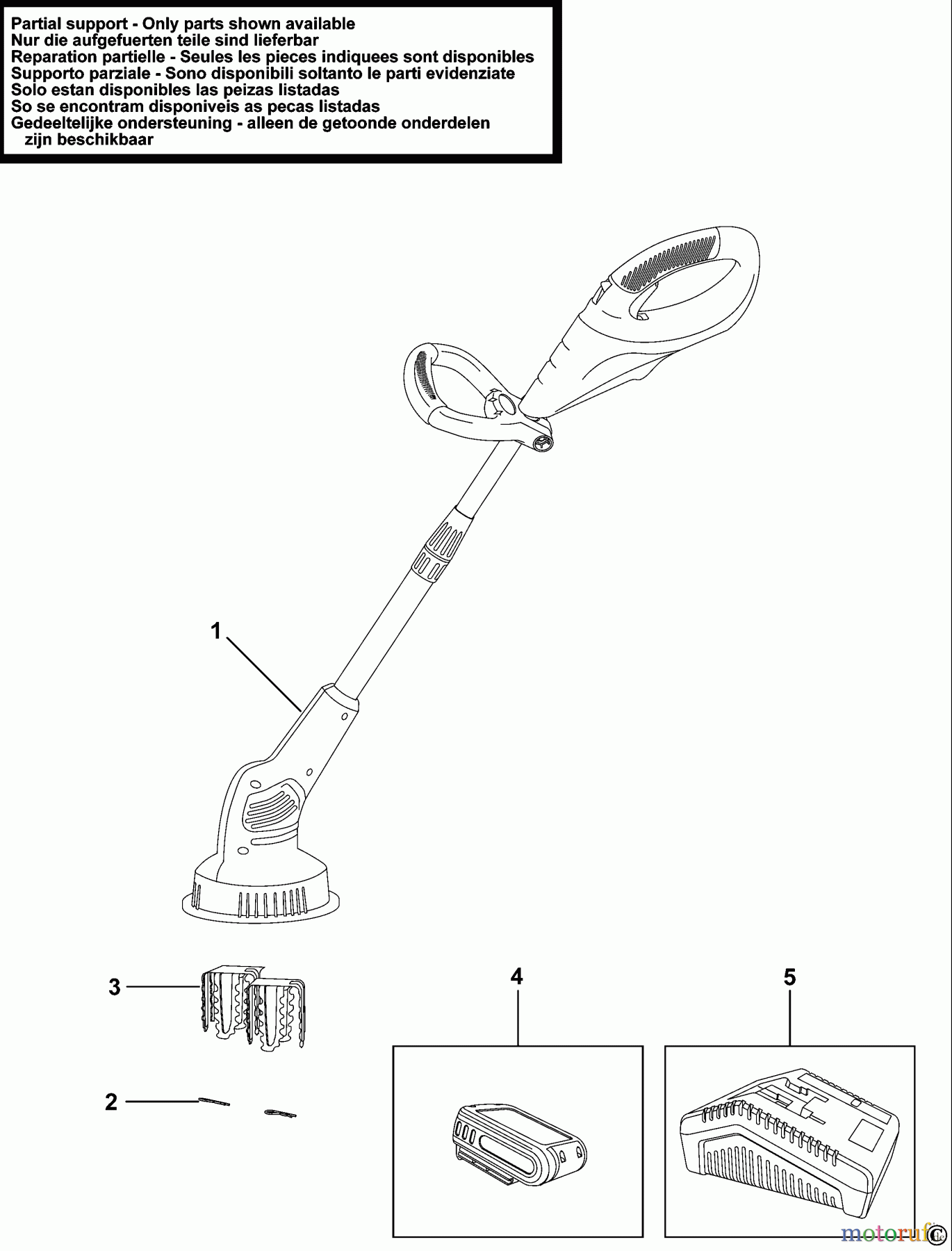 BLACK+DECKER AUSSERHALB KANTENSCHNEIDER, UNKRAUTSTECHER UND GARTENARBEITER ELEKTRO-UNKRAUTJÄTER GXC1000L Seite 1