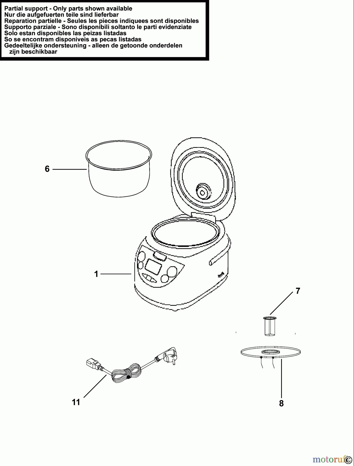 BLACK+DECKER HAUSHALT KOCHEN REISKOCHER RC75IR Seite 1