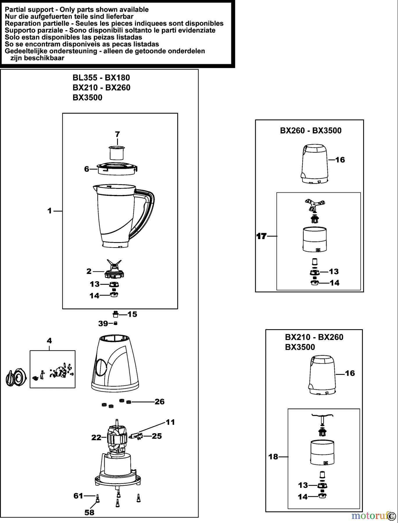  BLACK+DECKER HAUSHALT LEBENSMITTELZUBEREITUNG MIXER BL355 Seite 1