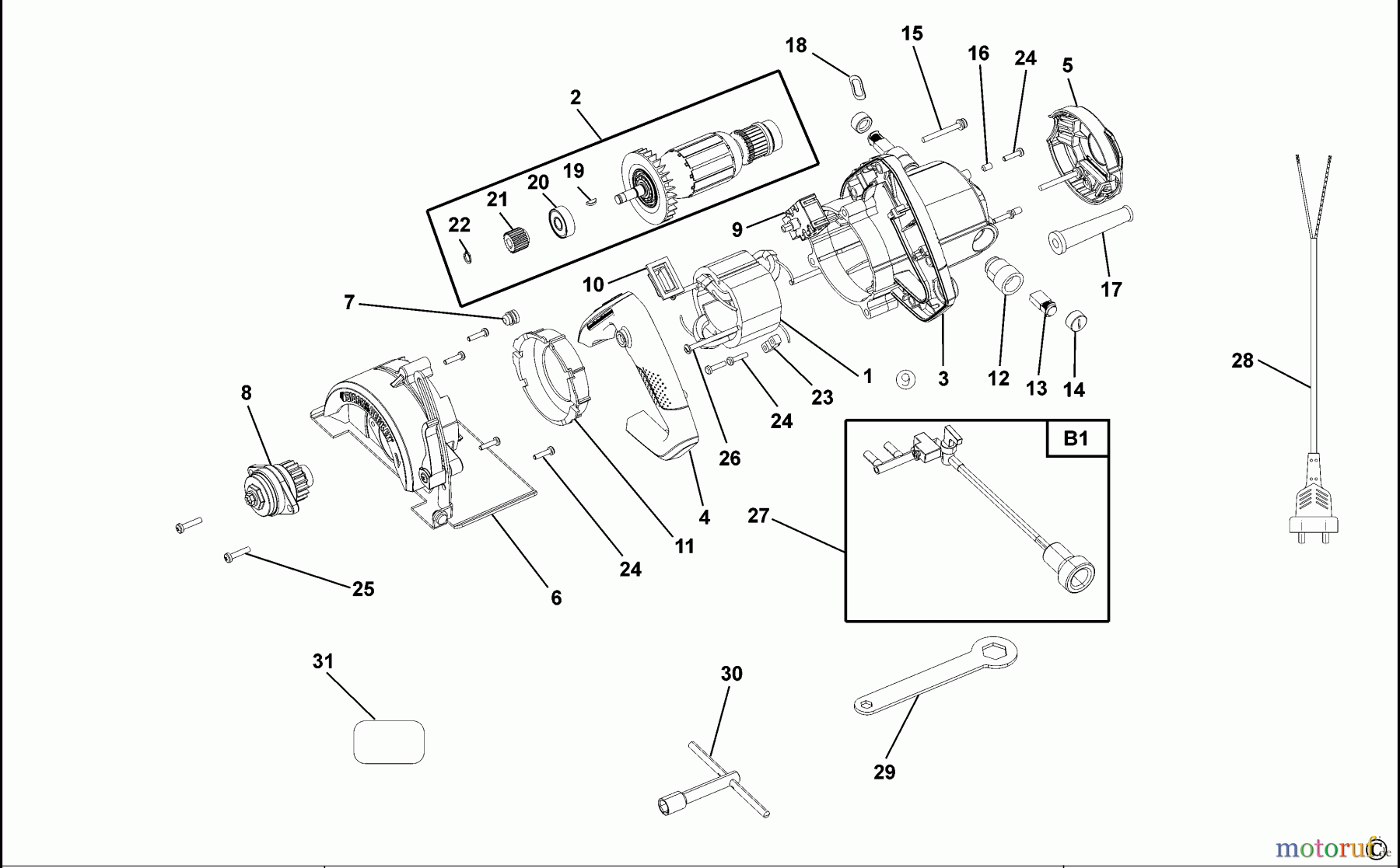 BLACK+DECKER INNENAUSSTATTUNG SÄGE FLIESENSCHNEIDER KTM110 Seite 1