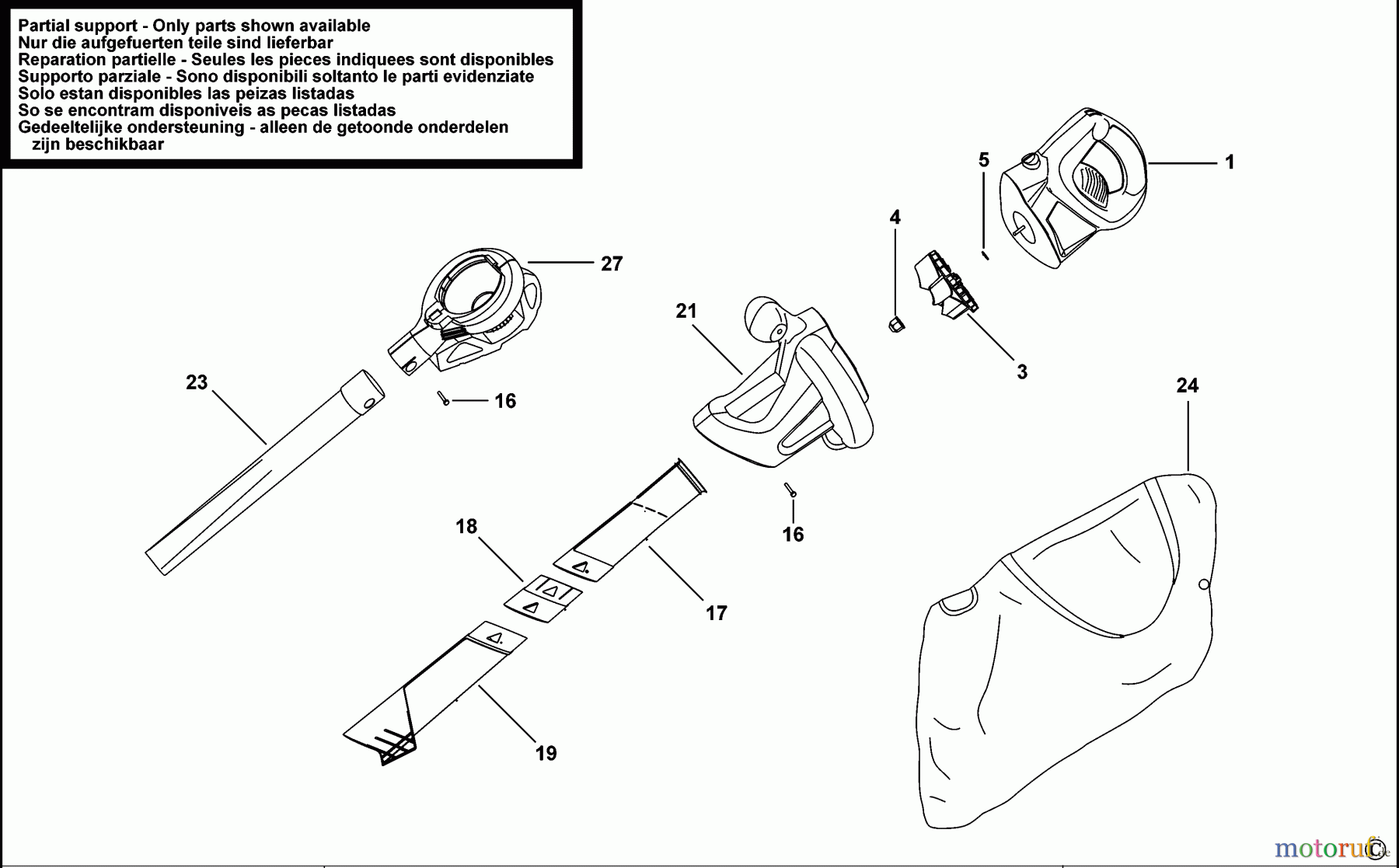  BLACK+DECKER AUSSERHALB RASENMÄHER, HÄCKSLER UND KEHRMASCHINEN GEBLÄSESTAUBSAUGER GW2200 Seite 1