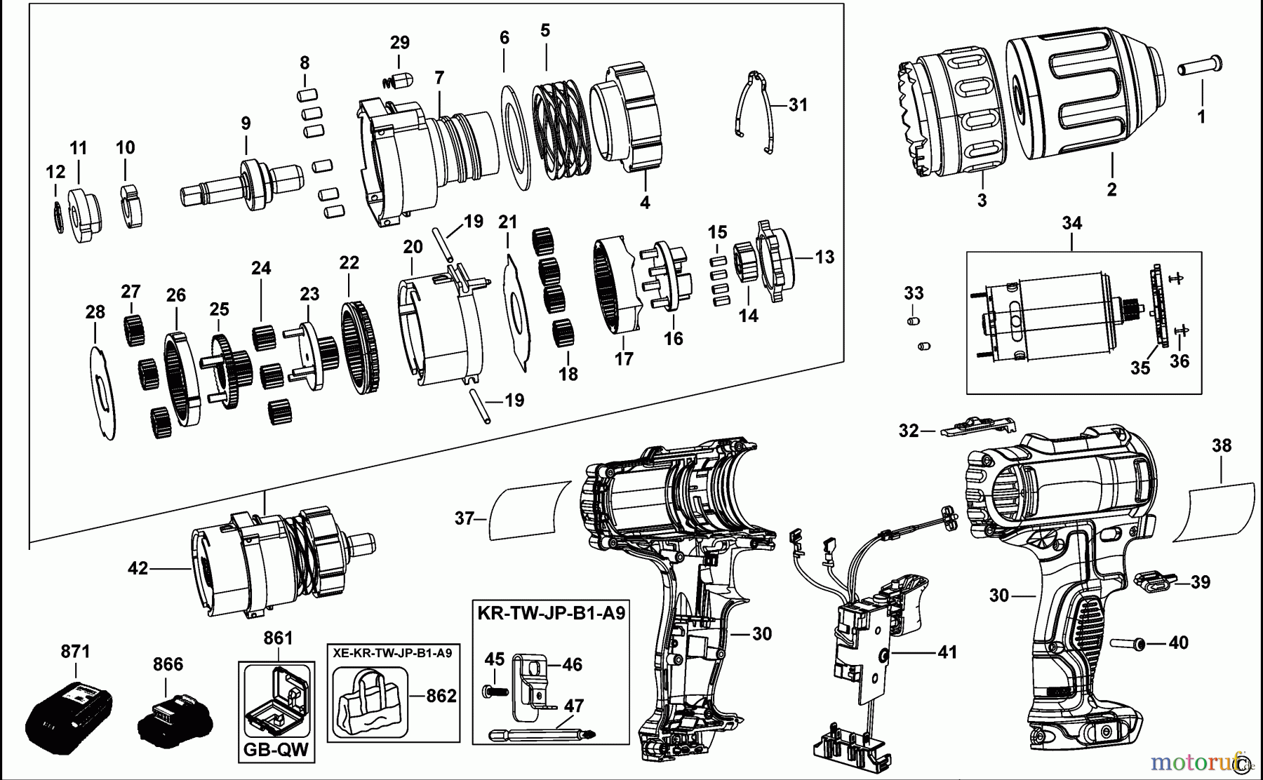 DEWALT AKKUBOHRER CDLS DRILLS 10.8V AKKU-BOHRMASCHINE DCD710 Seite 1