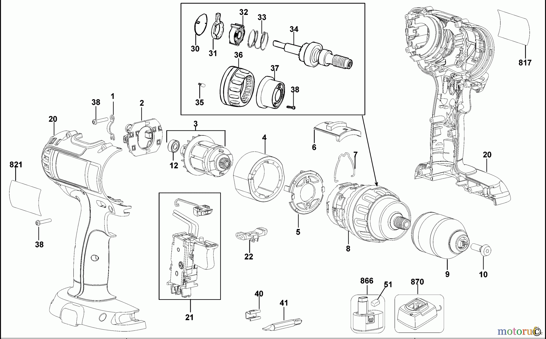 BERNER Divers AKKU-BOHRMASCHINE 102482 Seite 1