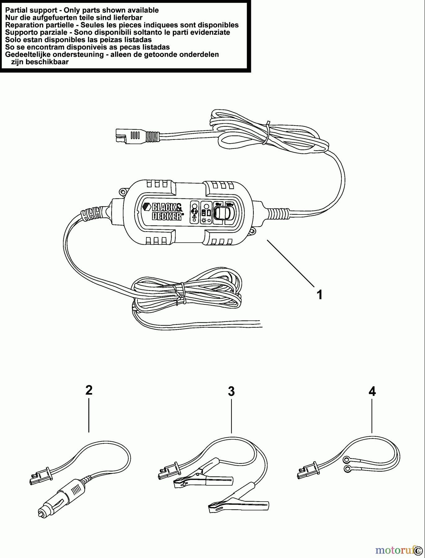 BLACK+DECKER INNENAUSSTATTUNG AUTOPFLEGE & MINIHANDWERK SICHERHEITS-STARTHILFE BDV090 Seite 1