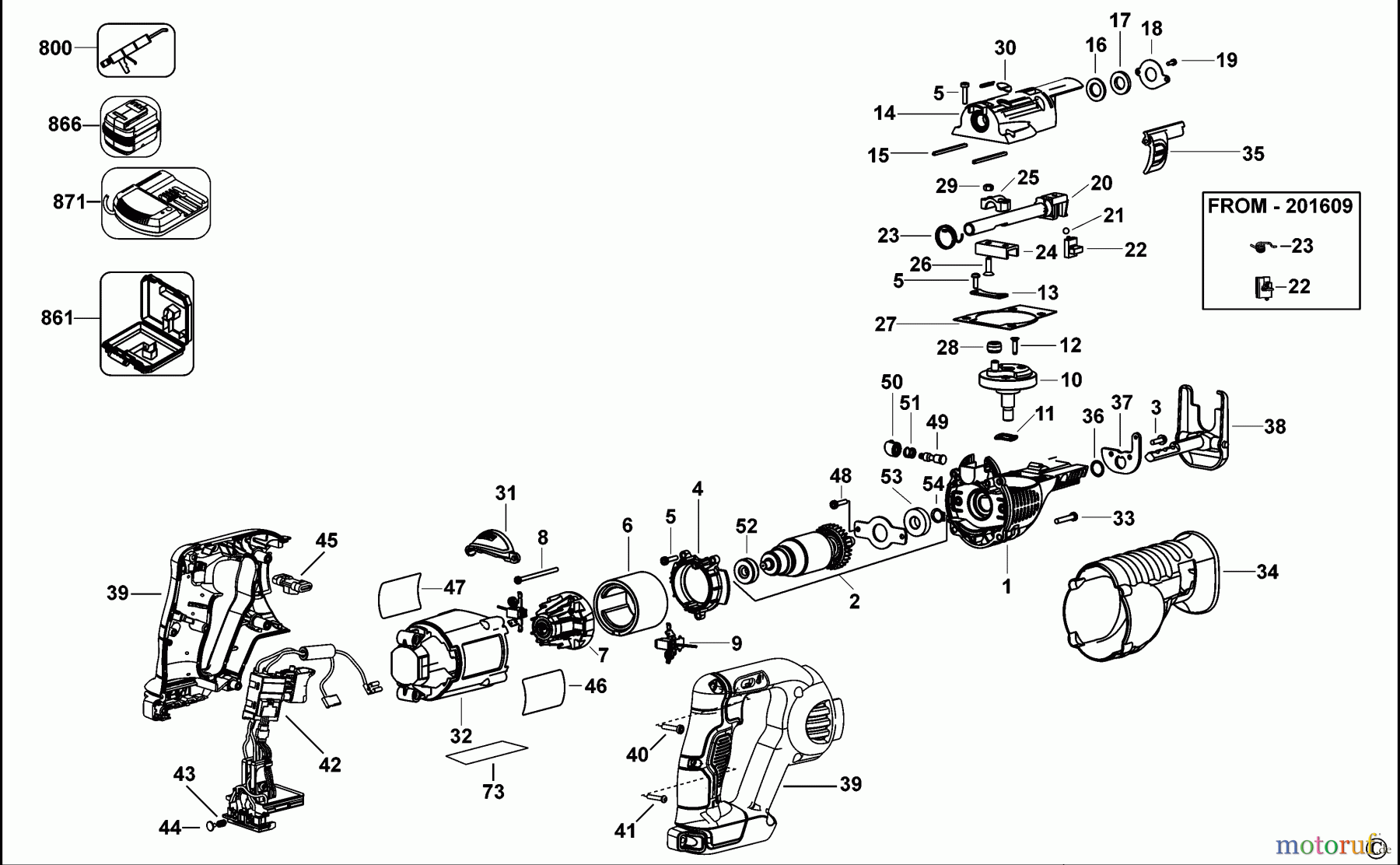 DEWALT HOLZARBEITEN SCHNEIDESÄGEN AKKU SÄBELSÄGE DCS320 Seite 1