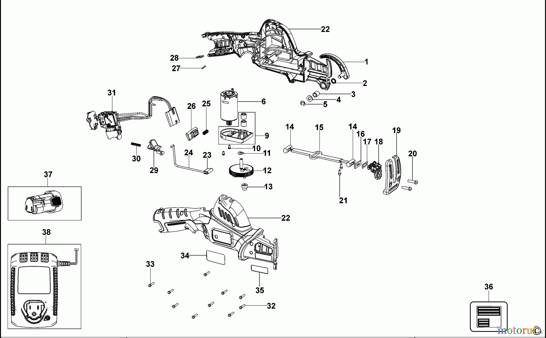 BLACK+DECKER AUSSERHALB KETTENSÄGEN UND ASTSCHEREN BAUMSCHERE LXP10-2 Seite 1