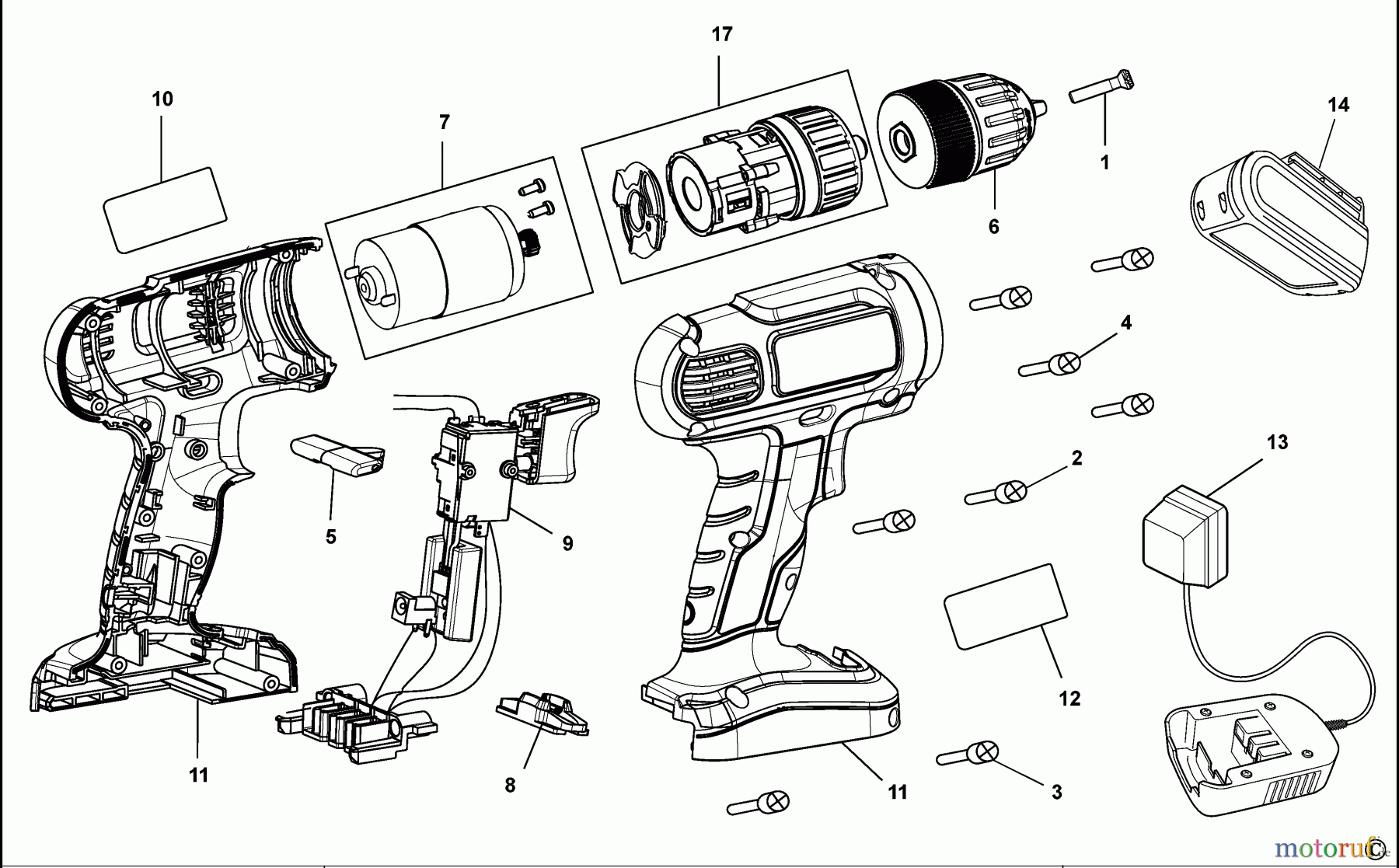 STANLEY CORDLESS DRILLS CDLS DRILLS 14.4V AKKU-BOHRMASCHINE STDC201N Seite 1