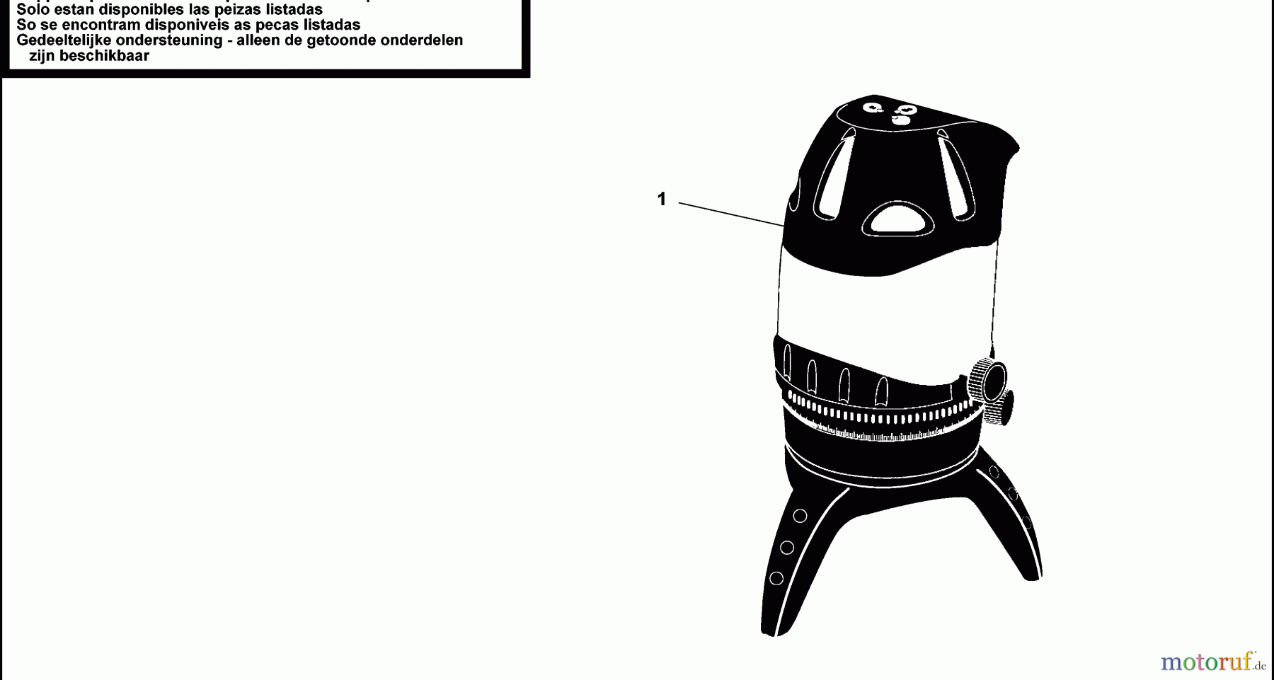 OEM Black und Decker Divers KREUZLINIENLASER LM54 Seite 1
