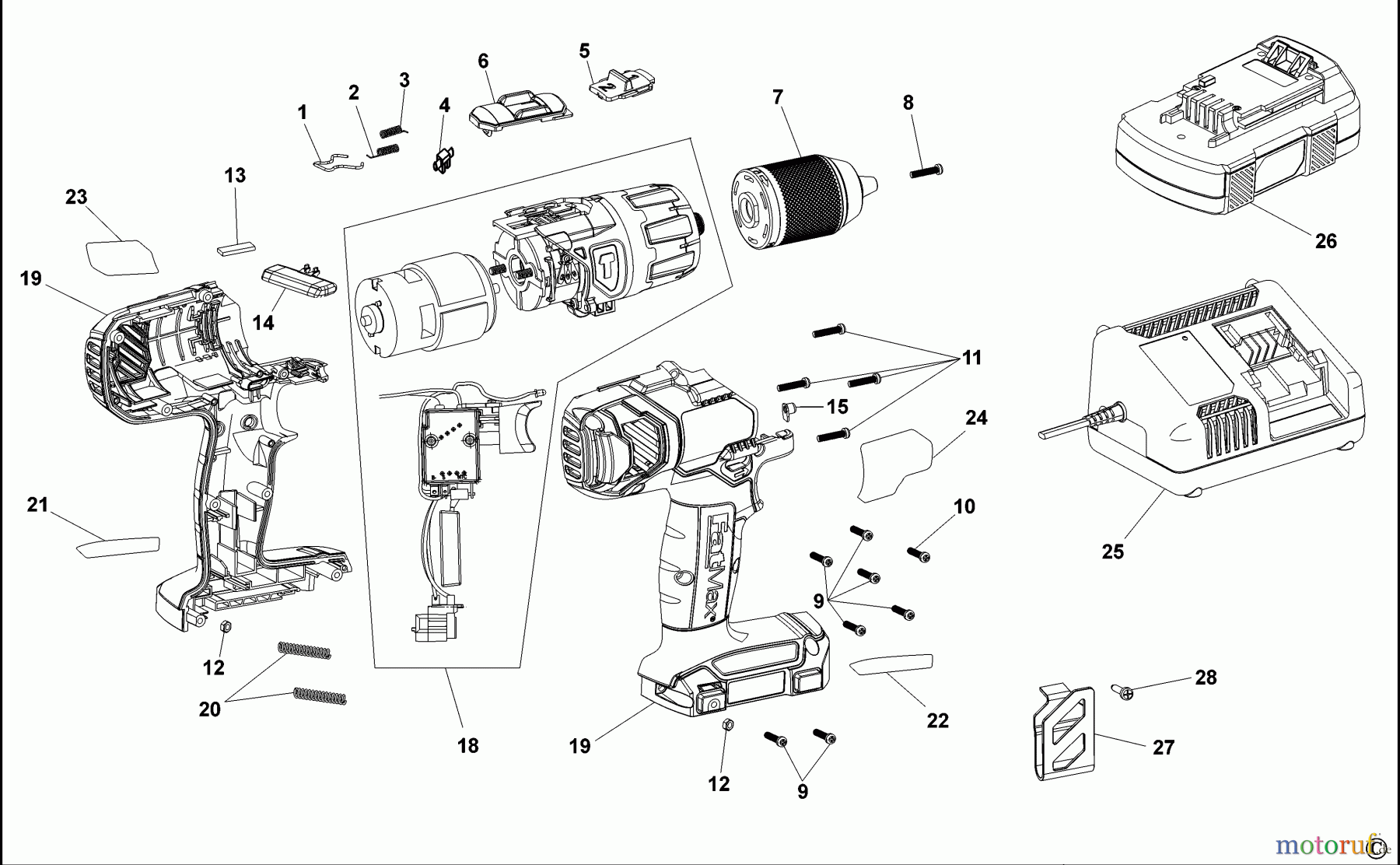 STANLEY CORDLESS DRILLS CDLS DRILLS 14.4V AKKU-BOHRMASCHINE FMC520 Seite 1
