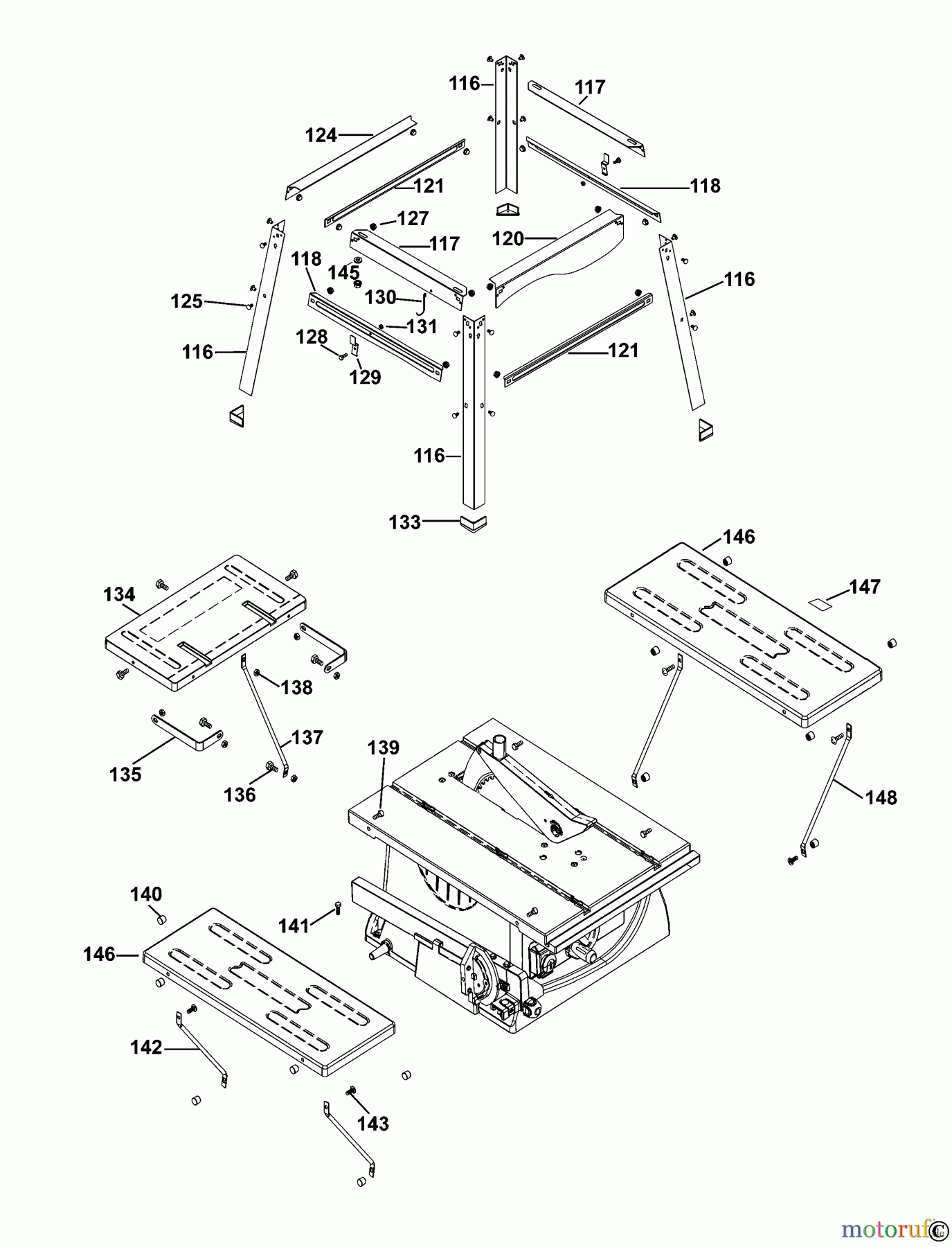 BLACK+DECKER INNENAUSSTATTUNG SÄGE TISCH SAGEN BT2504AE Seite 2