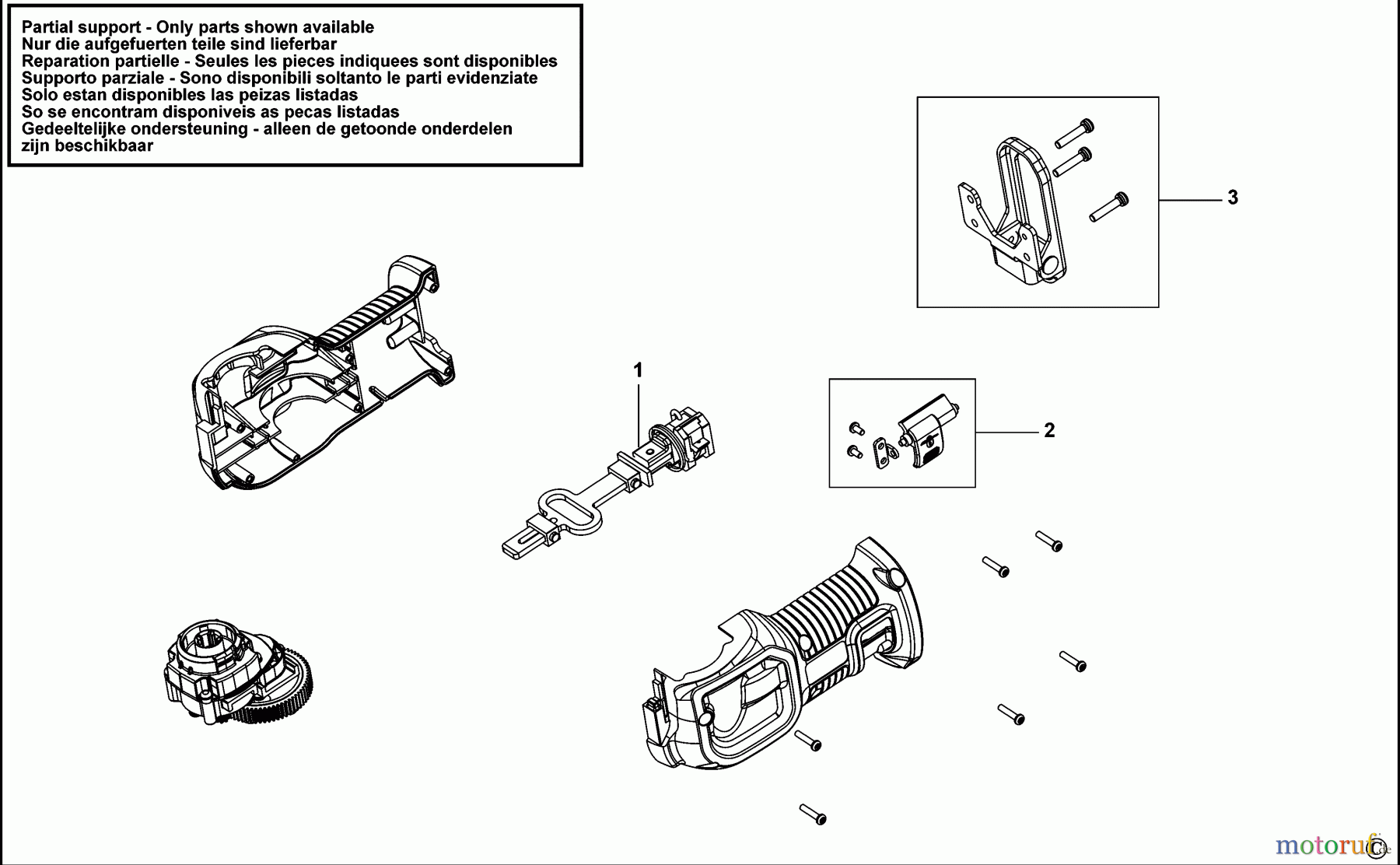 BLACK+DECKER INNENAUSSTATTUNG MULTITOOL SÄBELSÄGE MTRS10 Seite 1