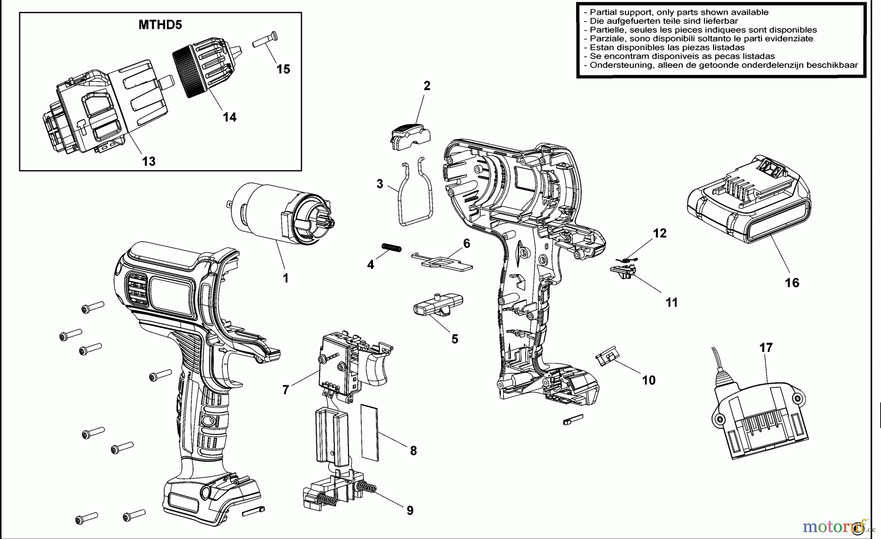 BLACK+DECKER INNENAUSSTATTUNG MULTITOOL MULTITOOL MT188 Seite 1
