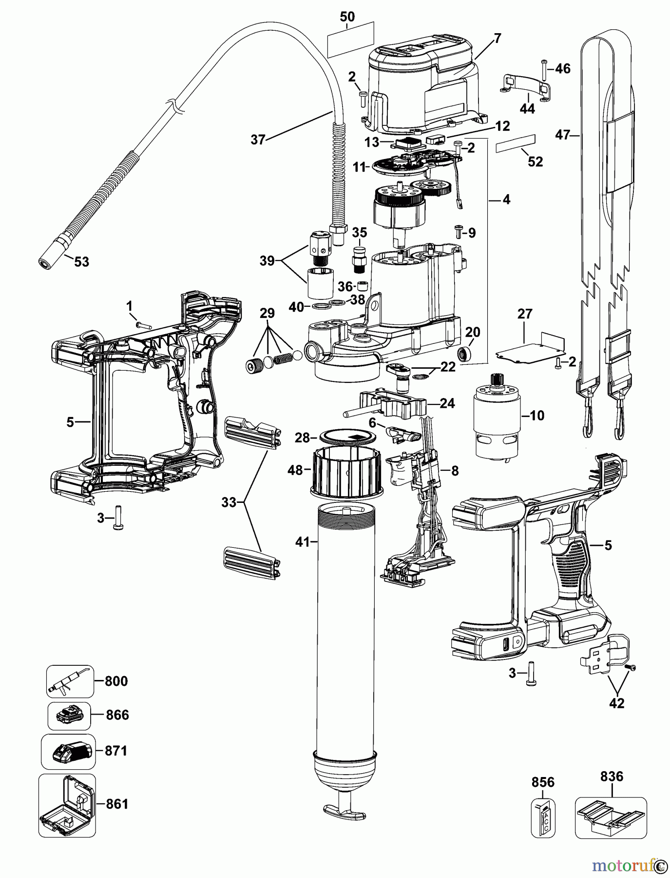  DEWALT SCHNURLOS-SONSTIGES AKKU FETTPRESSE DCGG571 Seite 1
