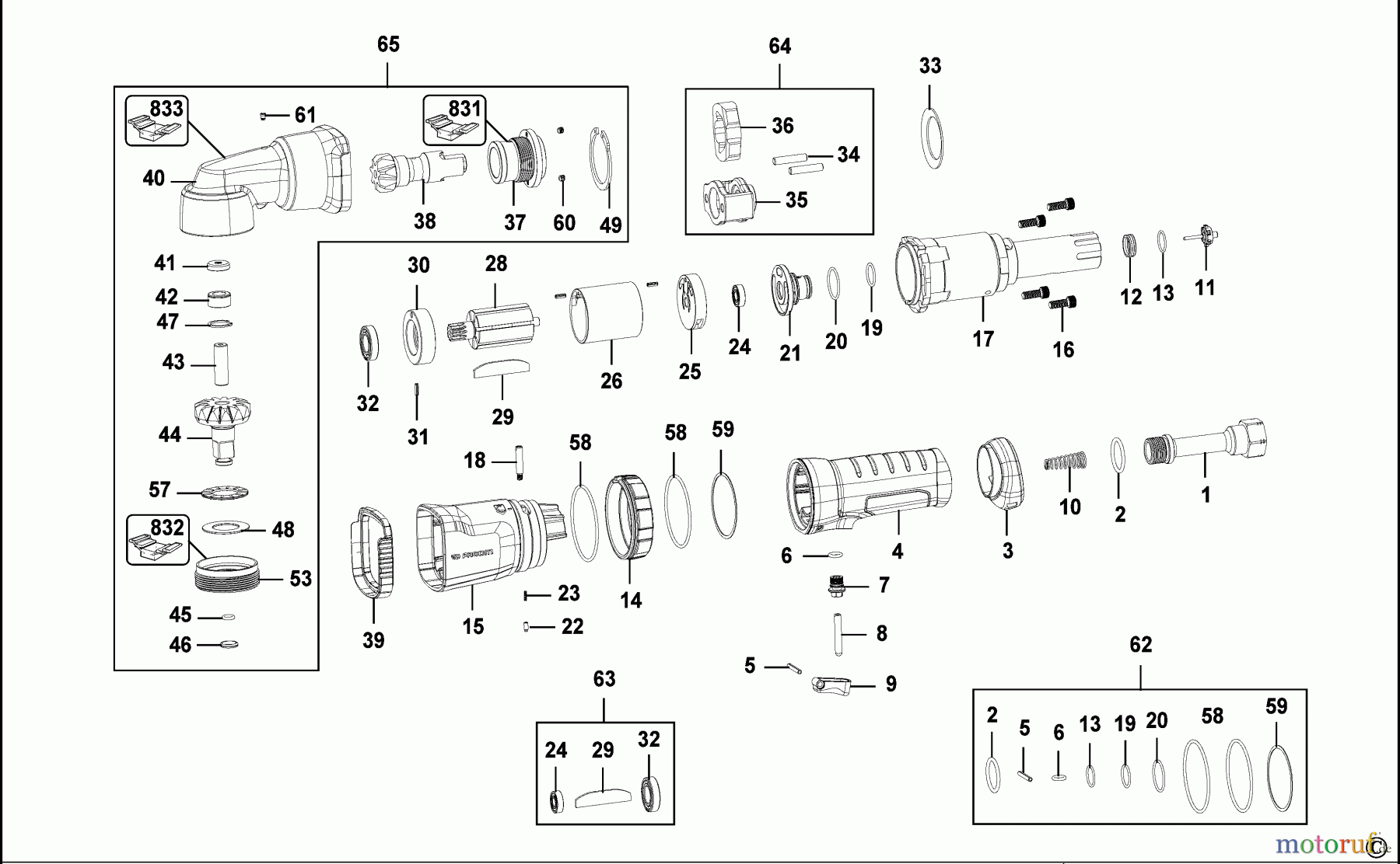 USAG POWER TOOLS IMPACT WRENCHES SCHLAGSCHRAUBENSCHL. 942 PC4 1/2 Seite 1