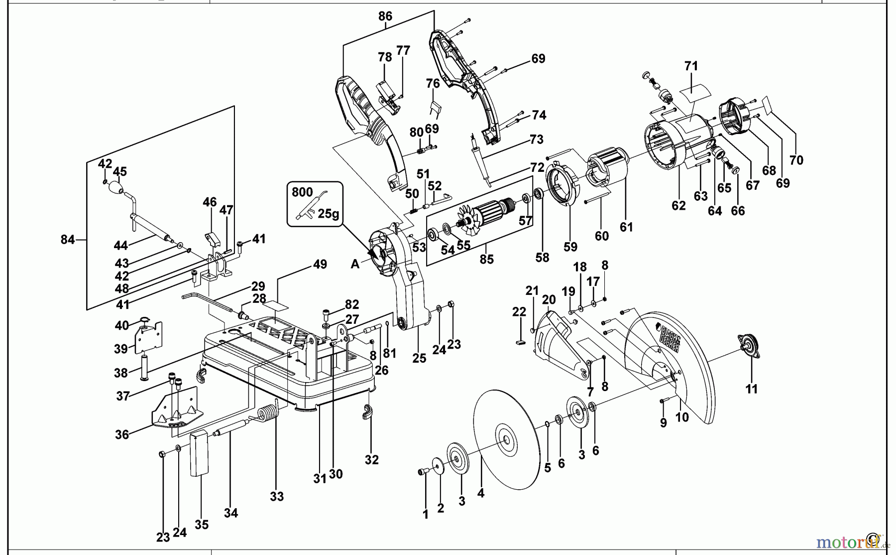 BLACK+DECKER INNENAUSSTATTUNG SÄGE SCHROTSÄGE BPSC2135 Seite 1