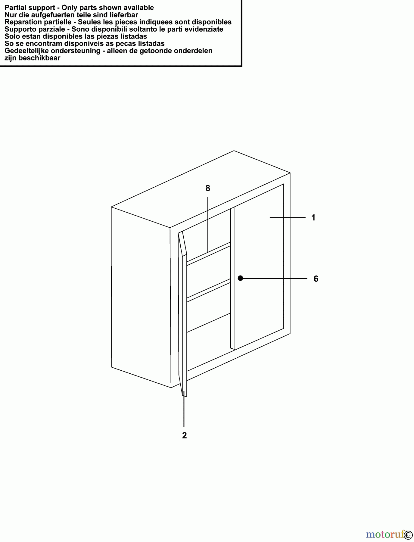 FACOM STORAGE SHELVING CABINET JLS2-MHSPP Seite 1