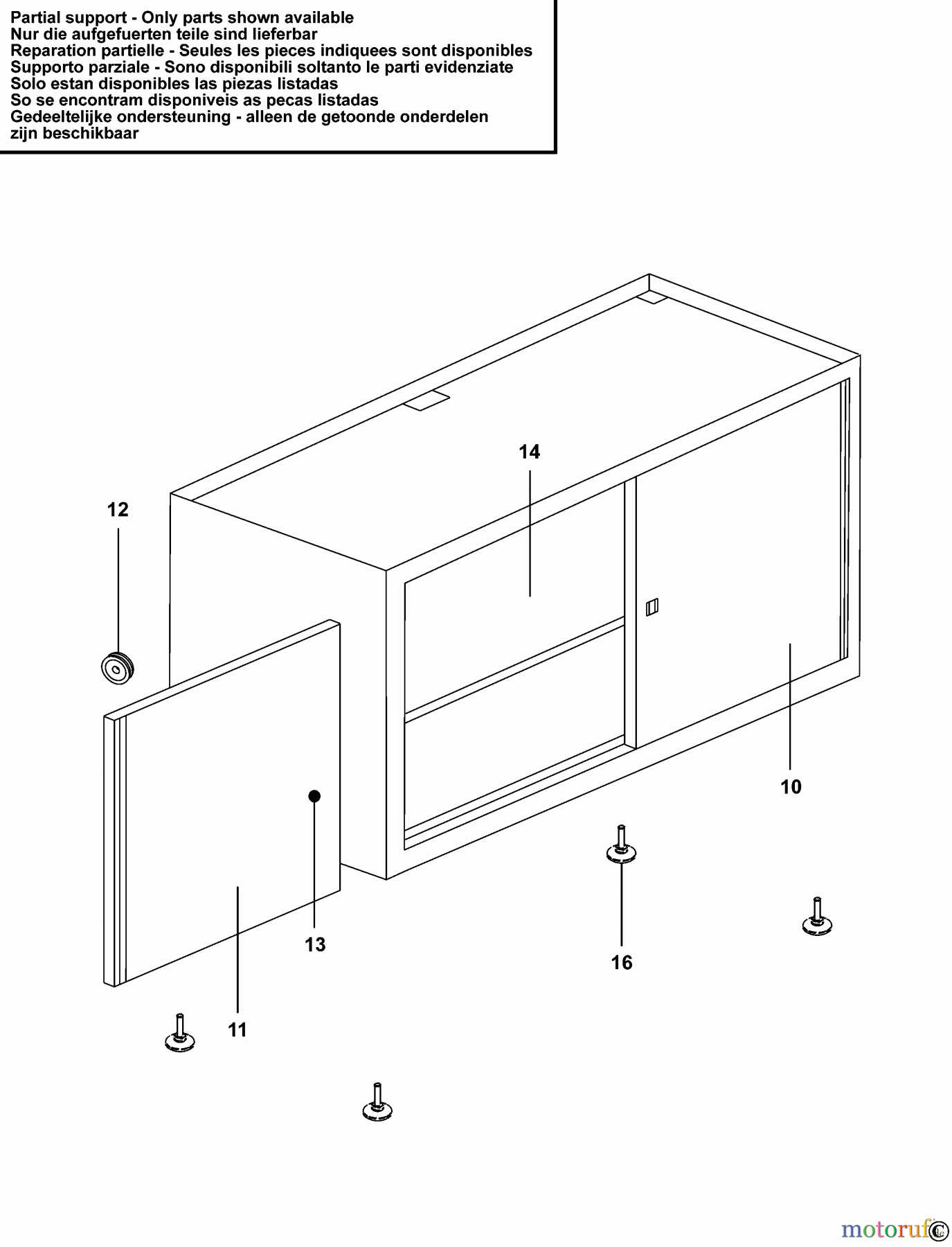 FACOM STORAGE UNTERSCHRANK JLS2-MBDPPBS Seite 1