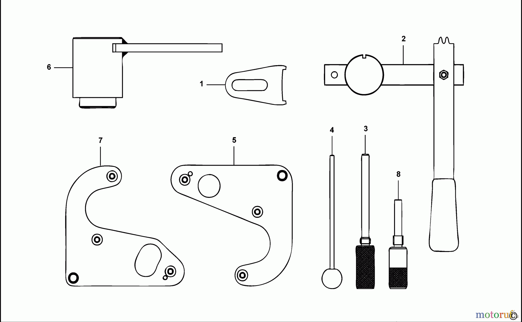 FACOM AUTOMOTIVE TOOLS ZÜNDEINSTELLUNGSSATZ DT.REN-D2 Seite 1