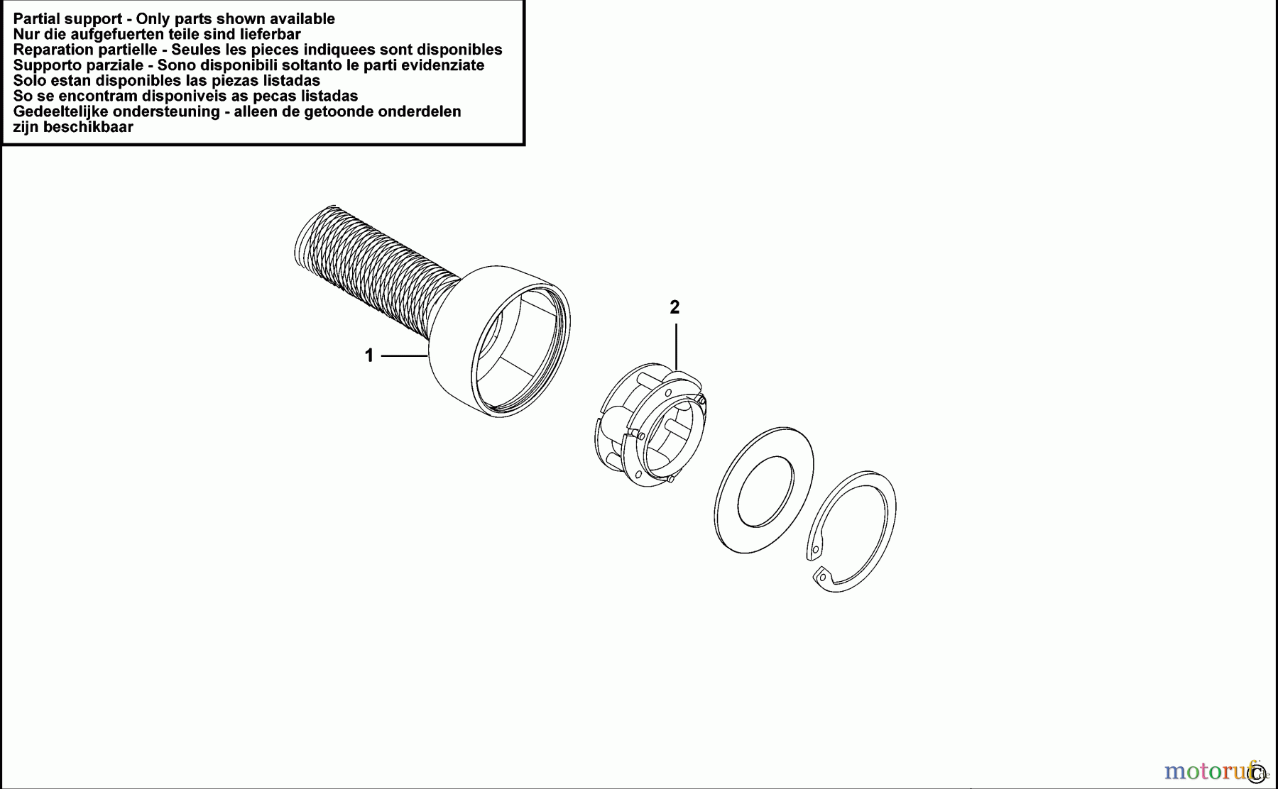FACOM AUTOMOTIVE TOOLS KUGEL GELENK ENTFERNER U.7-3545 Seite 1