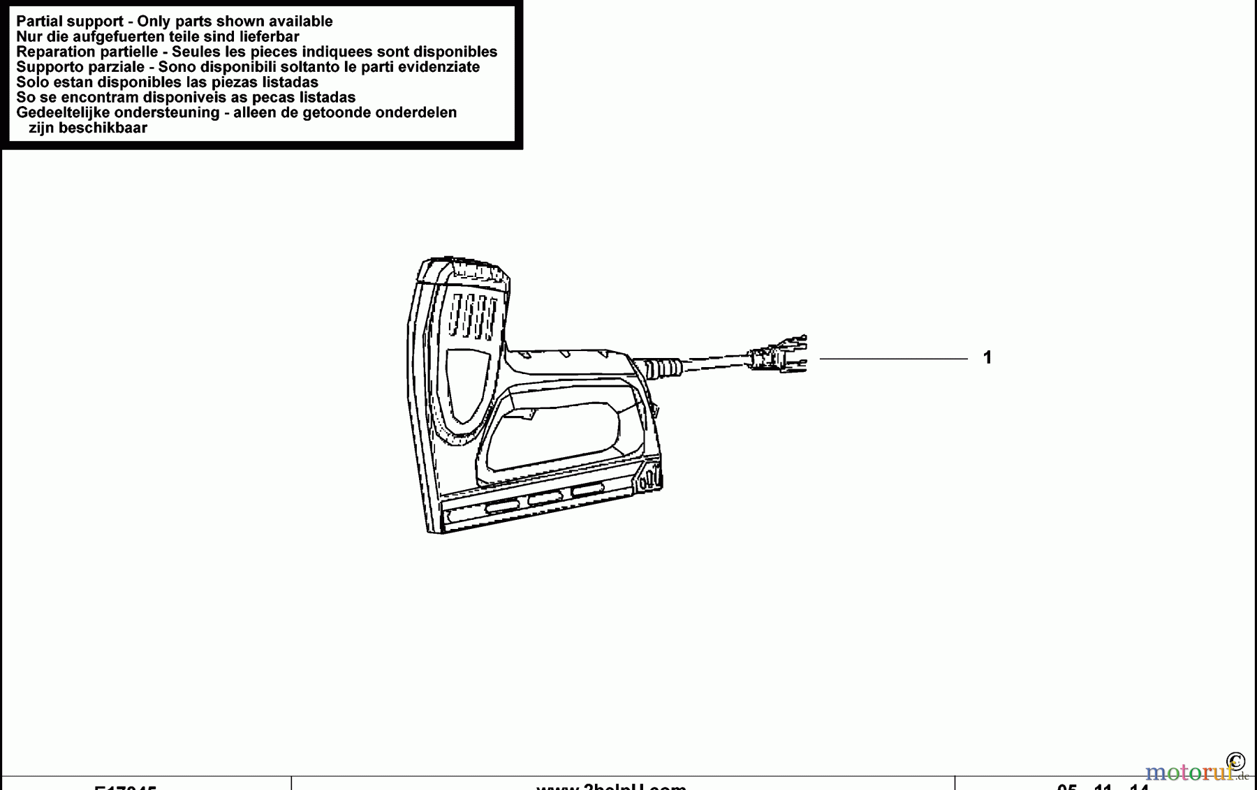 STANLEY WOODWORKING NAILERS HEFTER TRE550 Seite 1