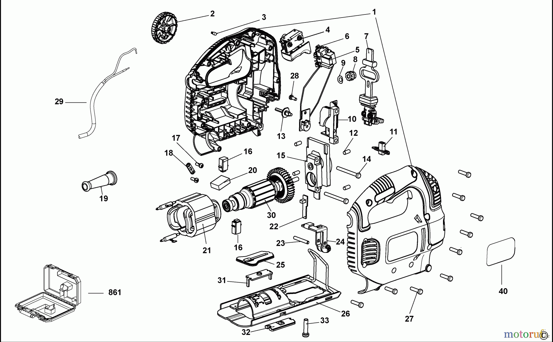 BLACK+DECKER INNENAUSSTATTUNG SÄGE STICHSÄGE KS901SEK Seite 1