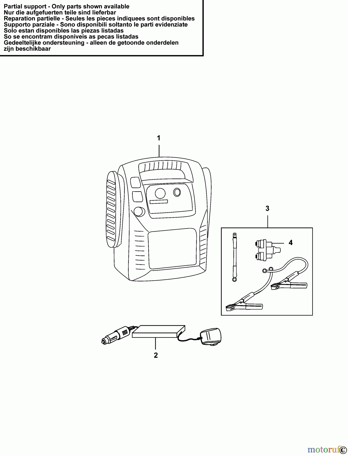 FACOM AUTOMOTIVE TOOLS SICHERHEITS-STARTHILFE B12.2A Seite 1