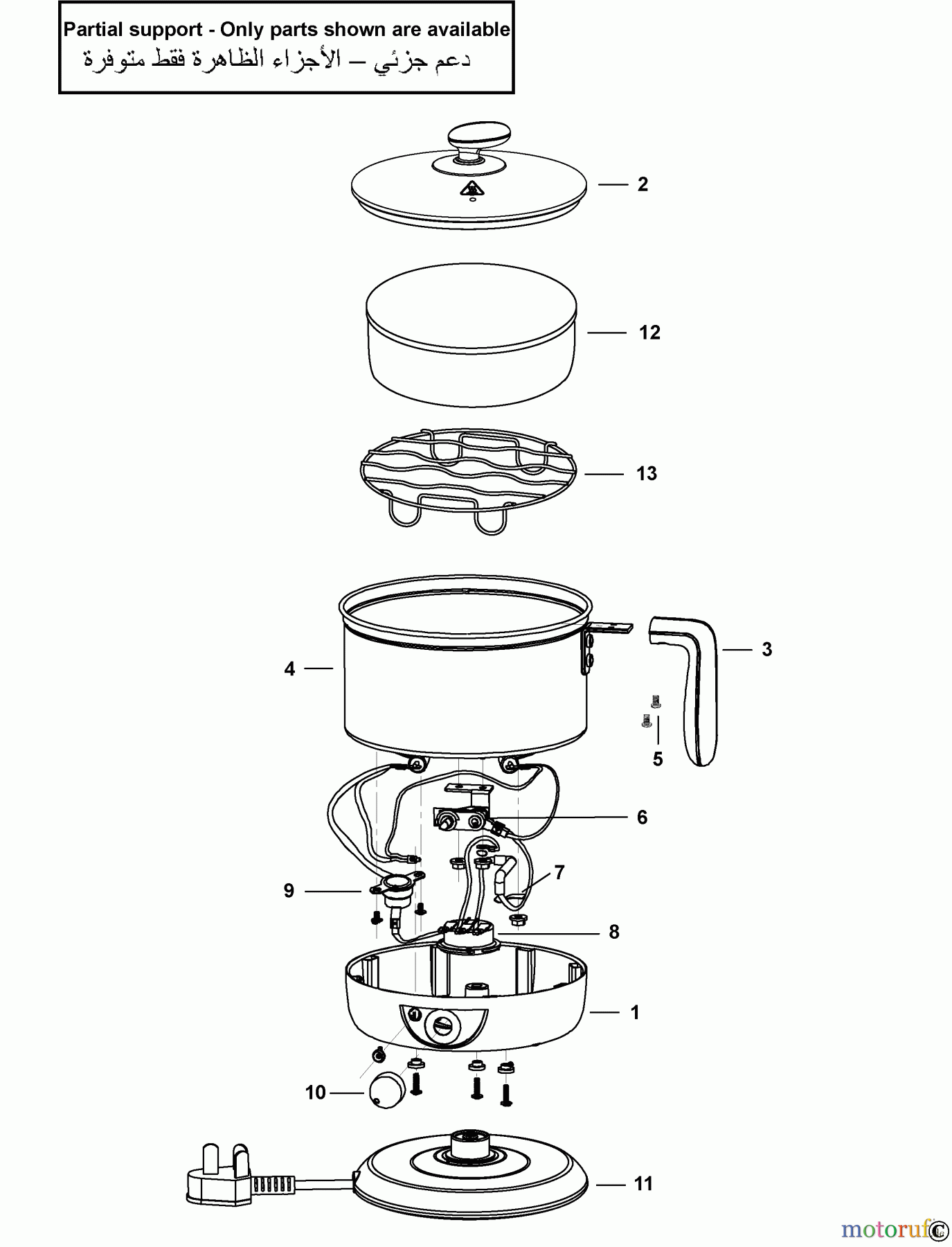 BLACK+DECKER HAUSHALT KOCHEN KOCHER MK100 Seite 1