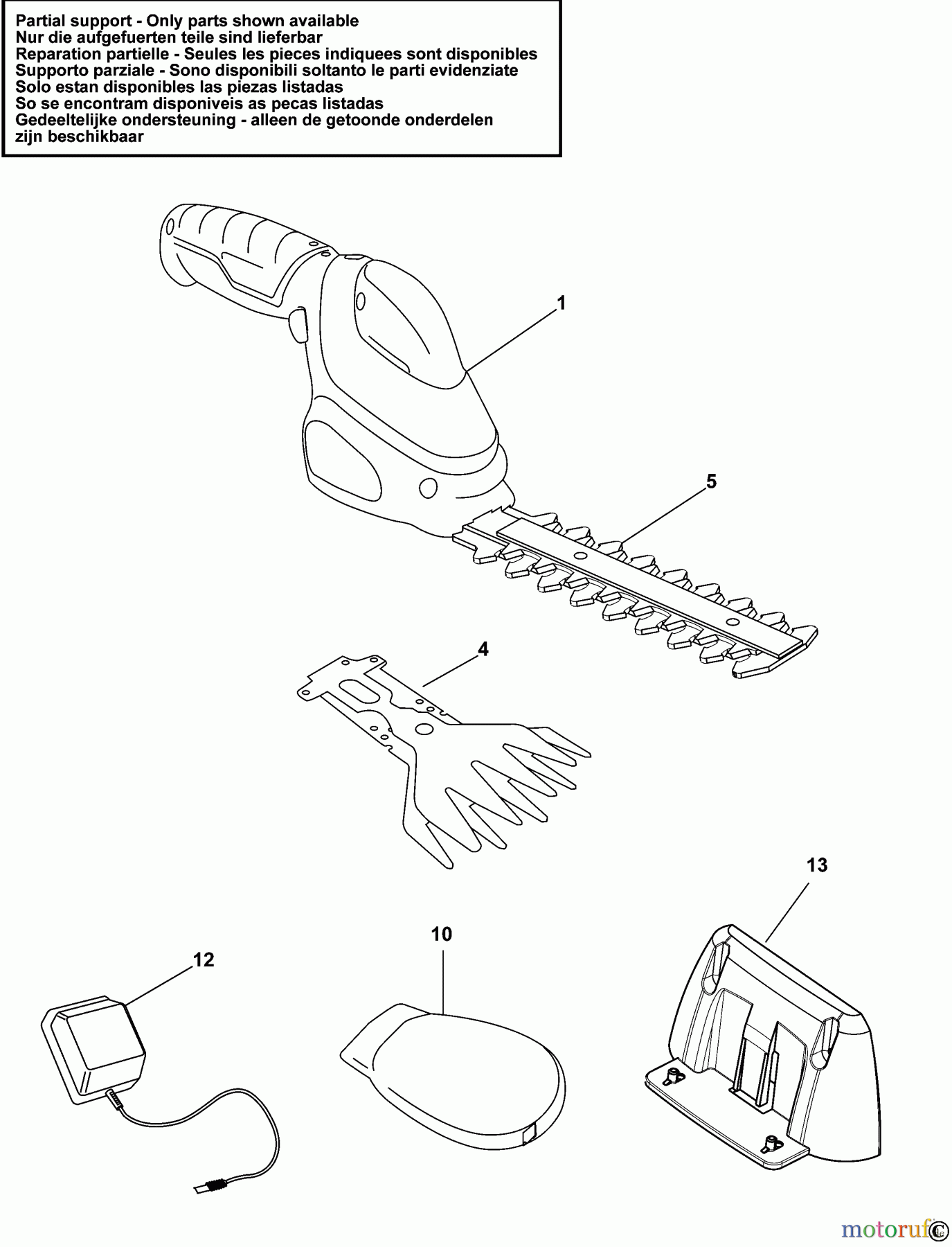 BLACK+DECKER AUSSERHALB HECKENSCHEREN, FADENTRIMMER, SCHEREN AKKU-SCHERE GSBD700 Seite 1