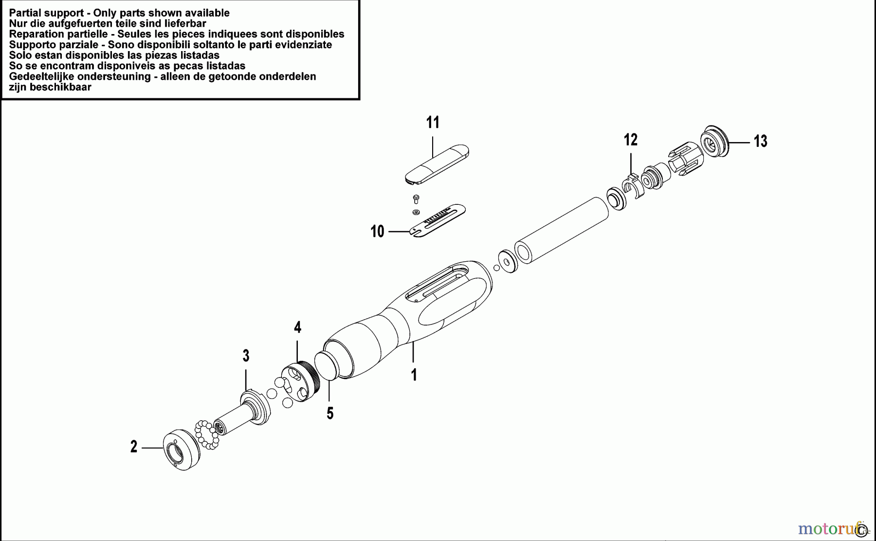 FACOM WRENCHES SCHRAUBENDREHER A.402 Seite 1