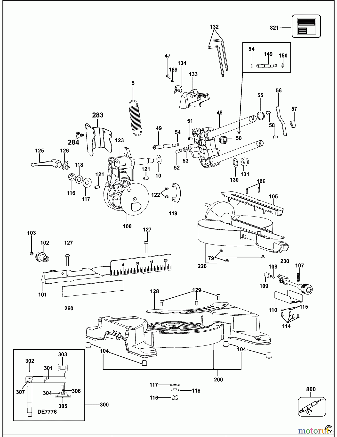 DEWALT HOLZARBEITEN Gehrungssägen GEHRUNGSSÄGE DWS771 Seite 2