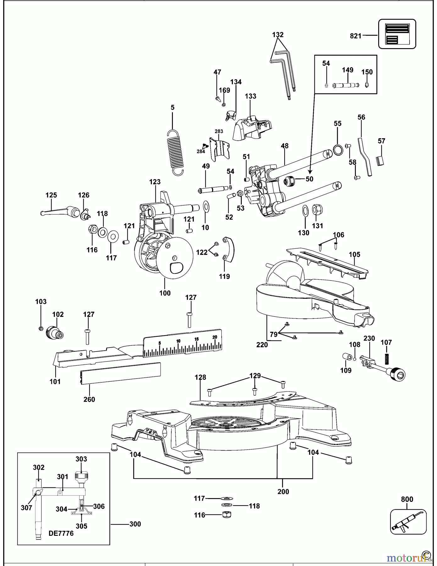 DEWALT HOLZARBEITEN Gehrungssägen GEHRUNGSSÄGE DWS777 Seite 2