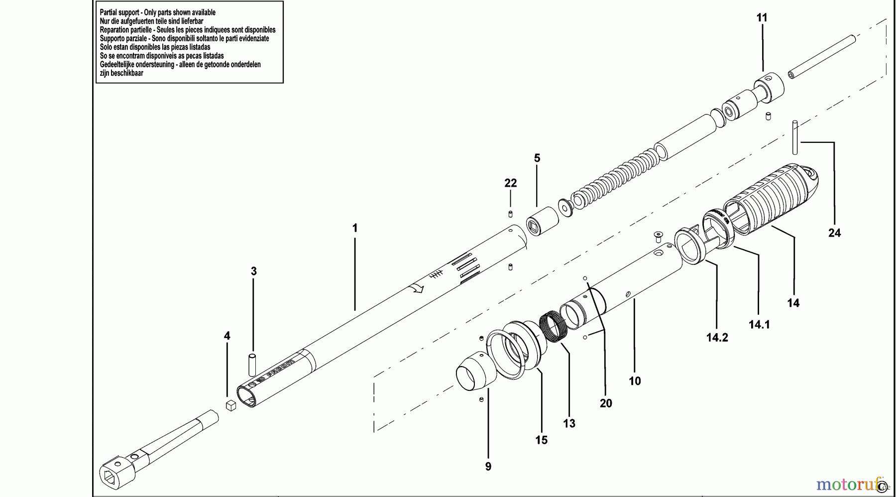 USAG WRENCHES TORQUE CONTROL SCHLUESSEL 811 R 200 Seite 1
